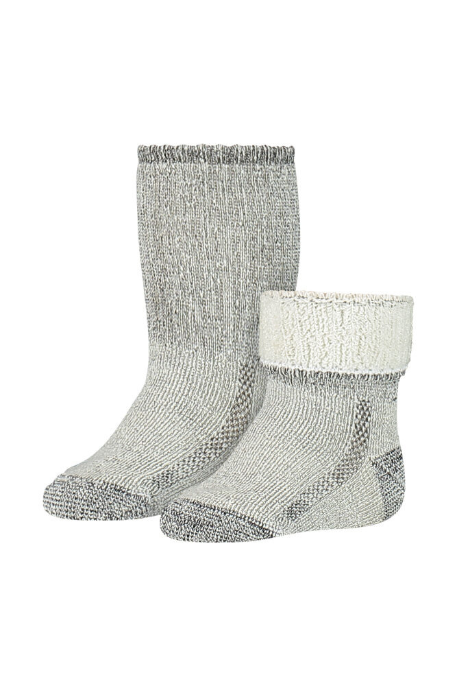 Soga thermo kindersokken van merino wol met badstof voering S2