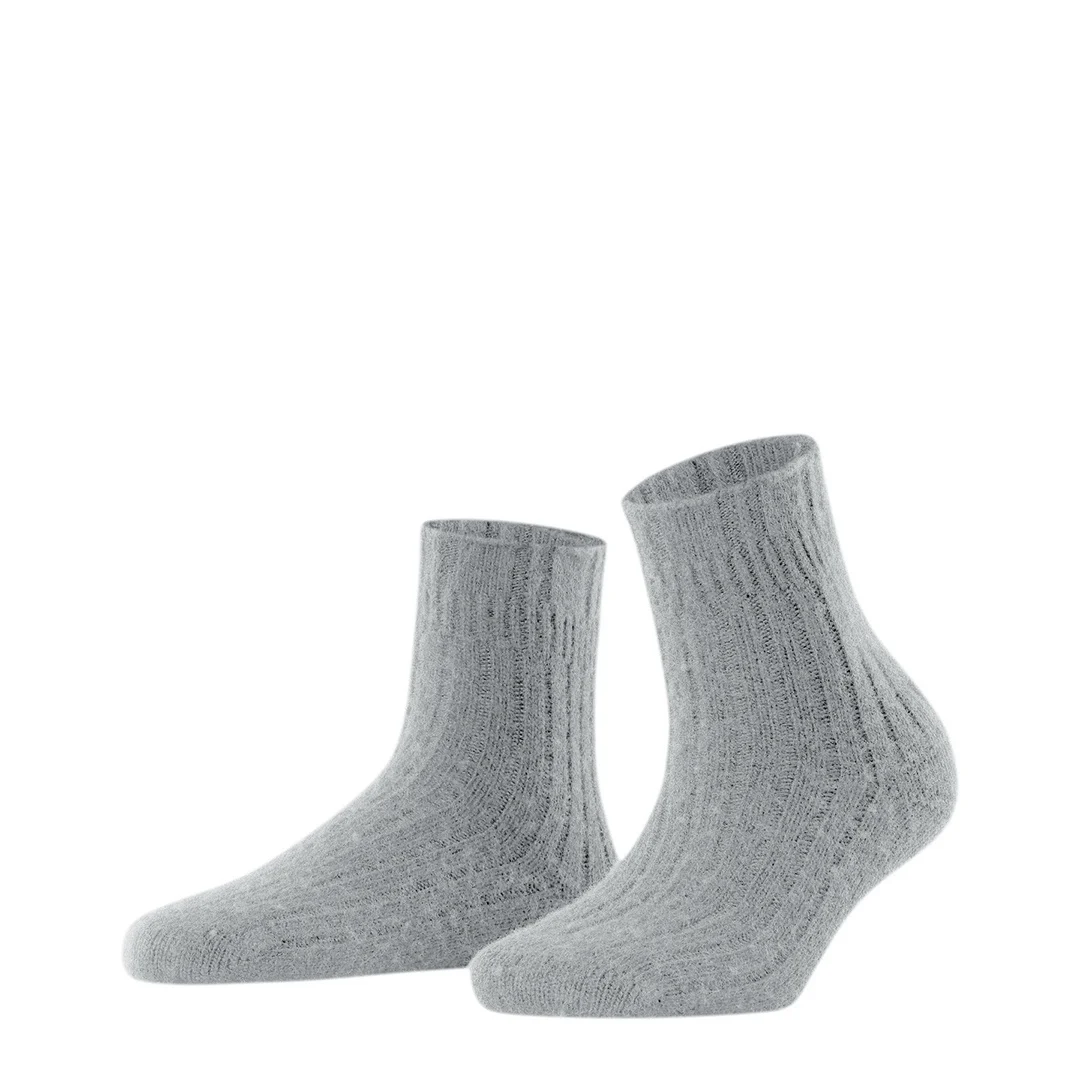 FALKE Bedsokken met Rib Wool-Cashmere Blend