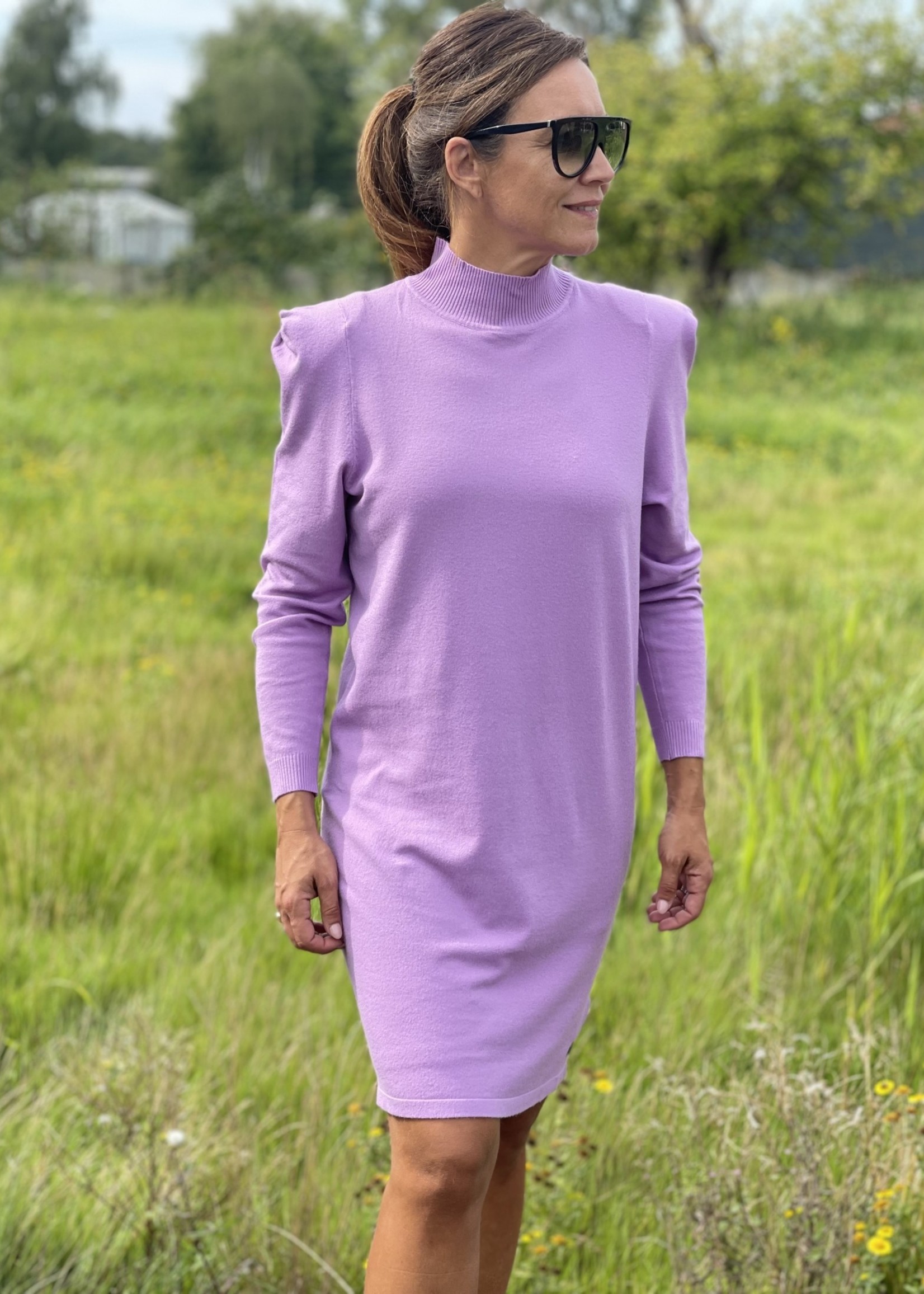 Guts & Goats Fallon Lavender Dress