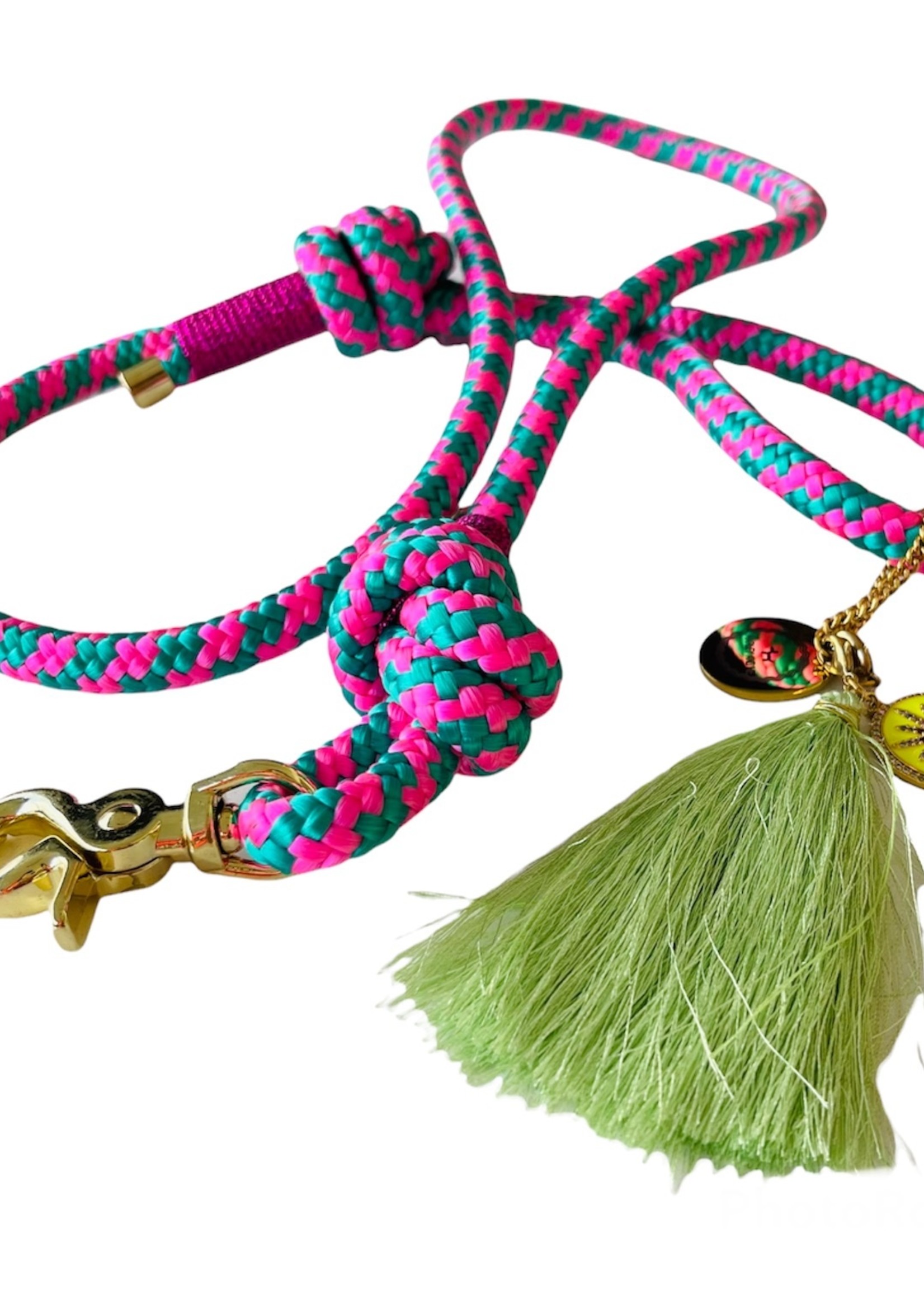 Guts & Goats Pink/Green Doglead