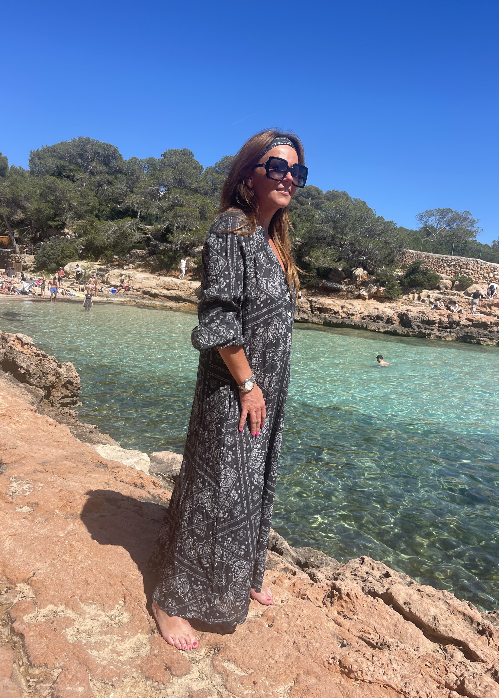 Bandana Maxi Dress - Guts and Goats