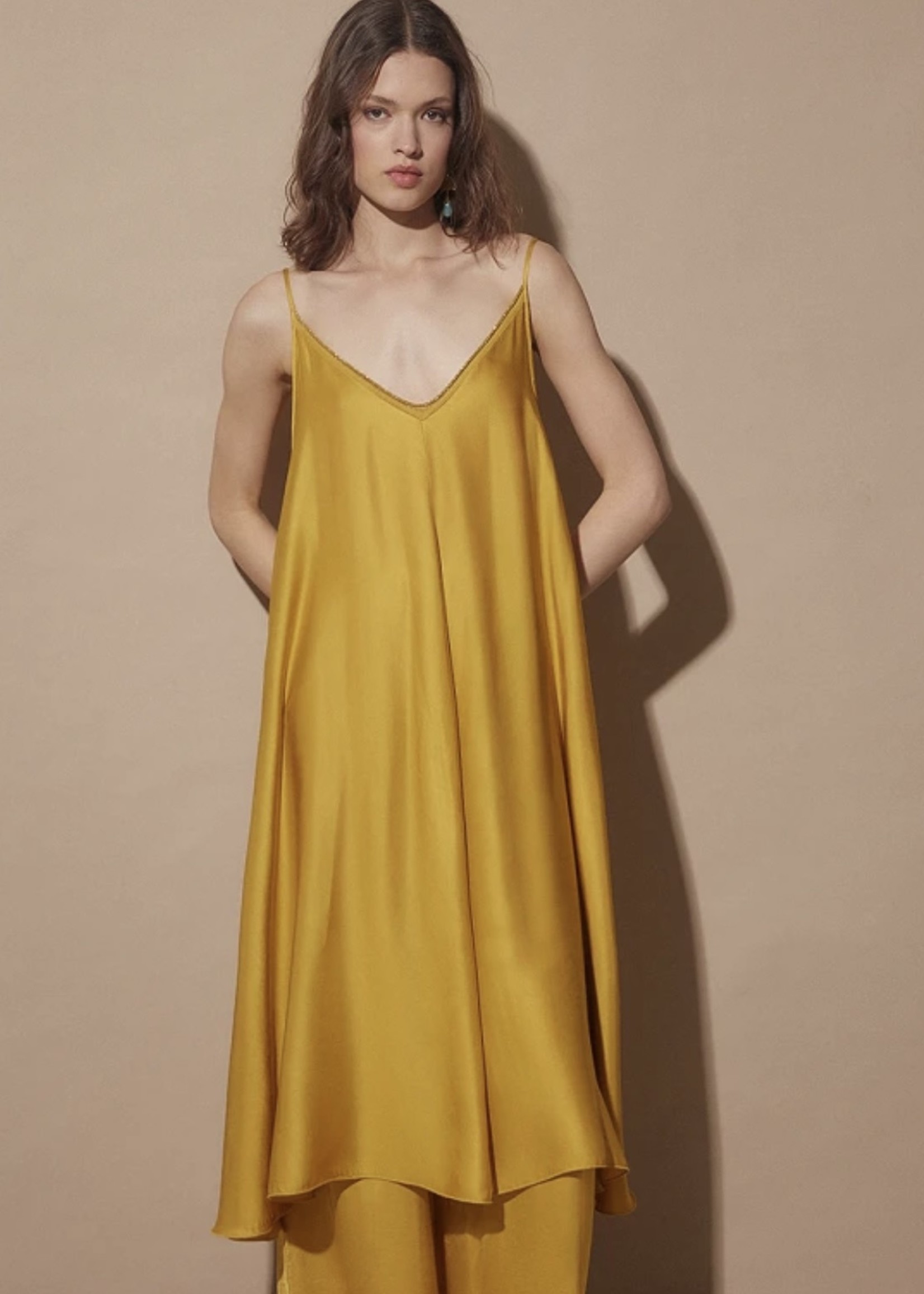 Guts & Goats Nuno Honey Dress