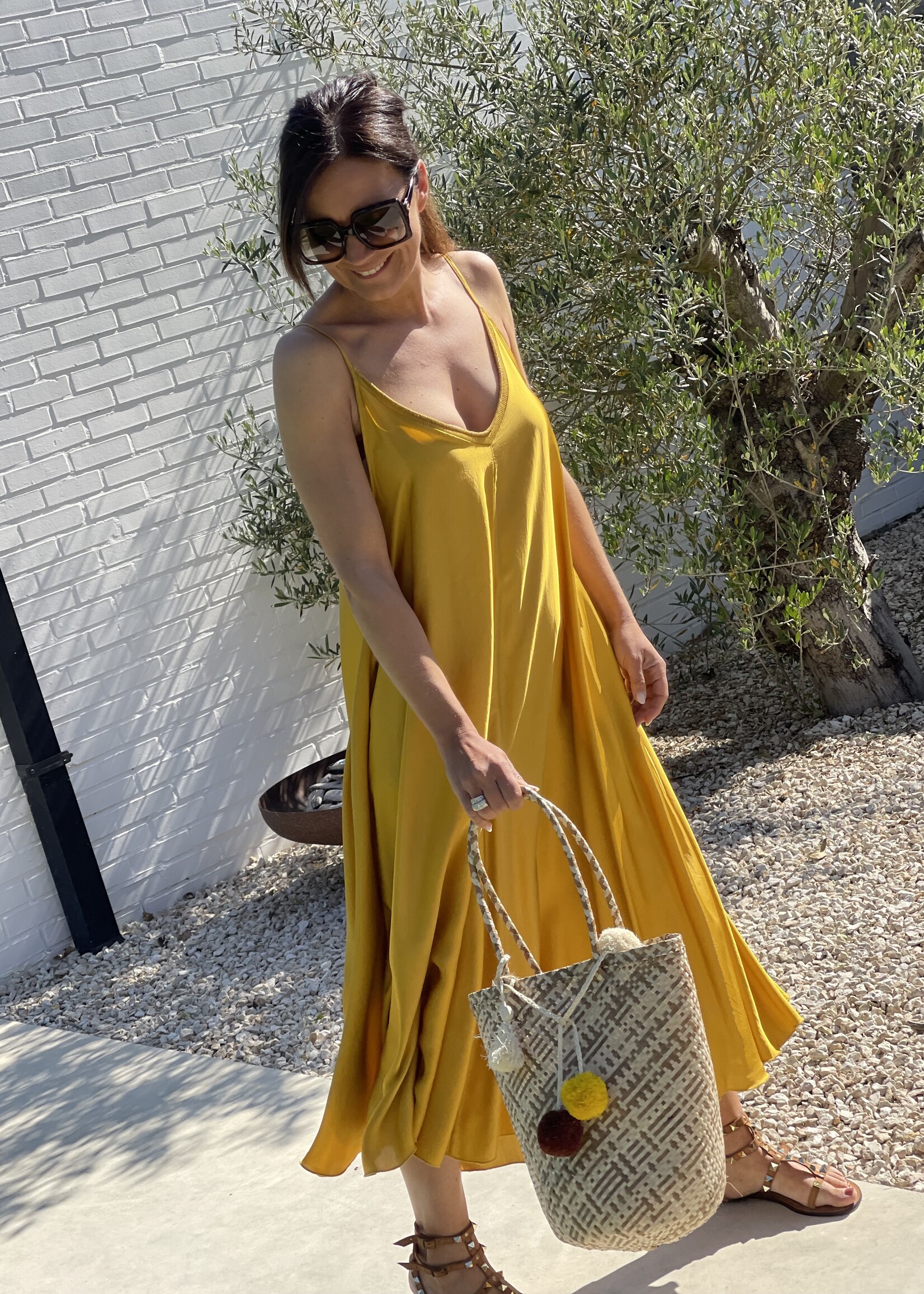 Guts & Goats Nuno Honey Dress