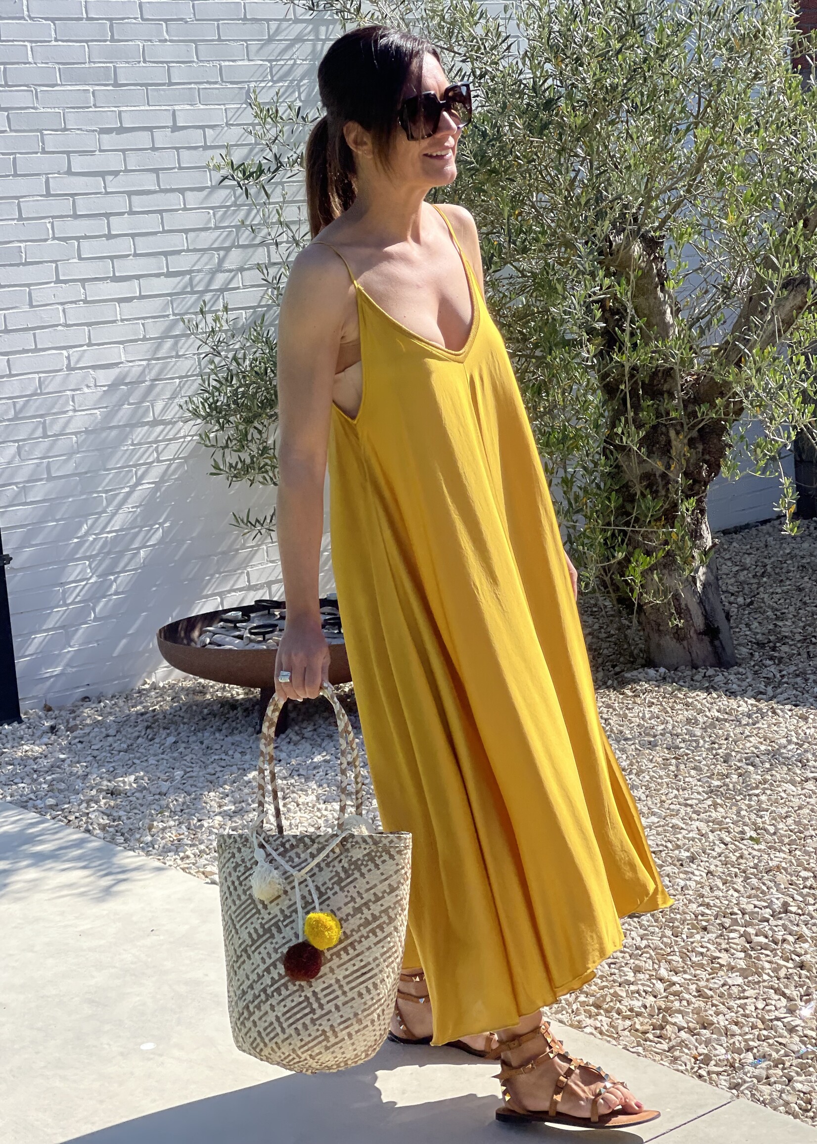 Guts & Goats Nuno Honey Dress