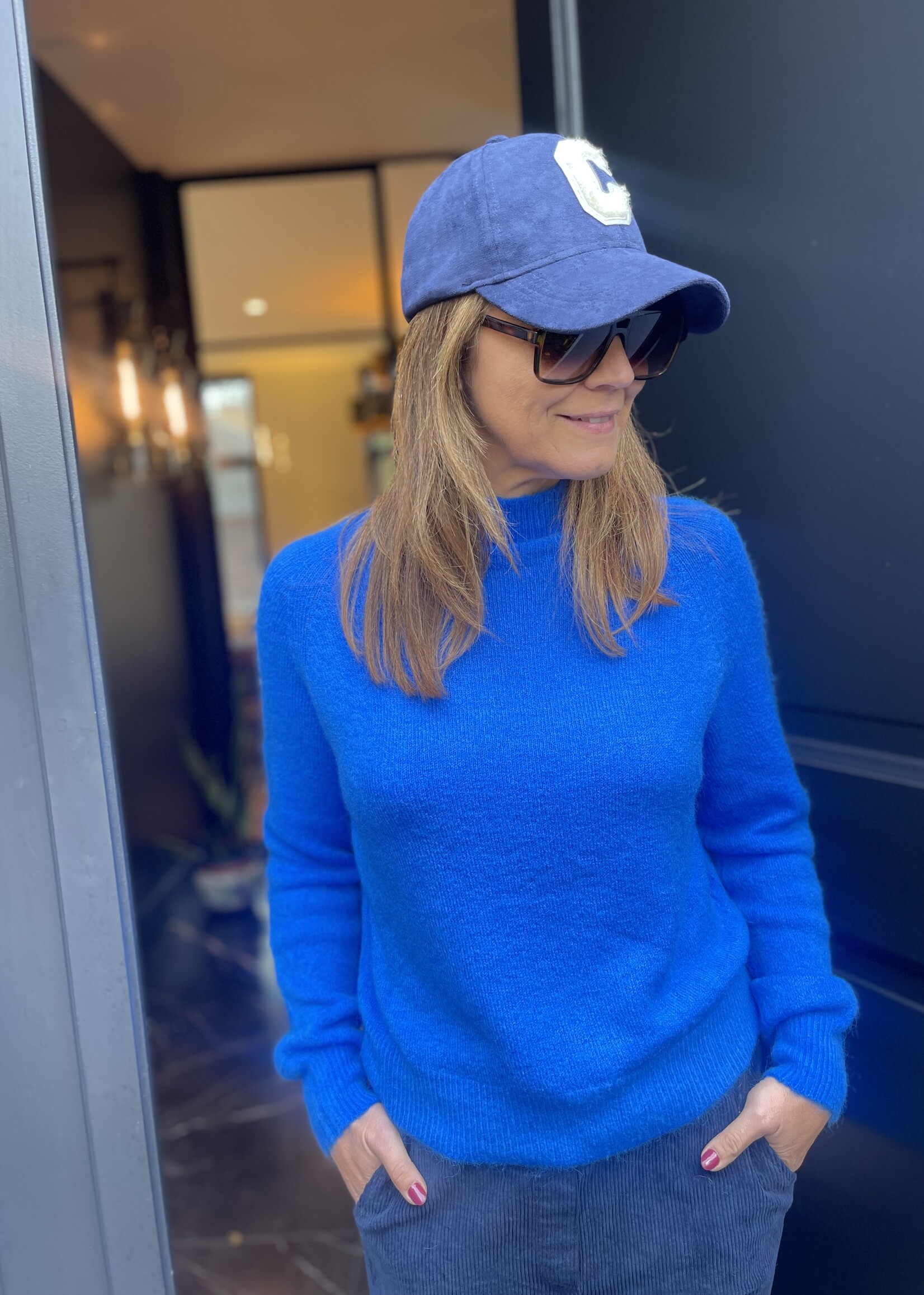 Guts & Goats Myla Cobalt Pullover