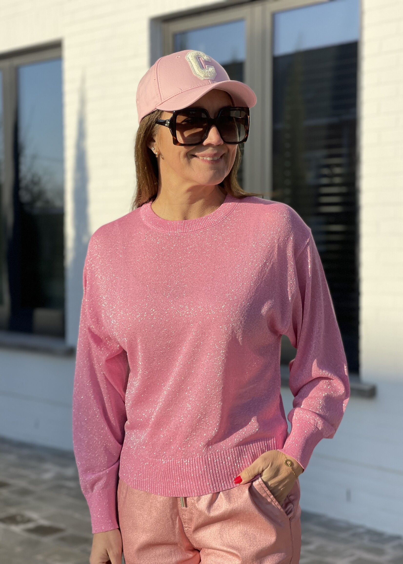 Guts & Goats Luca Pink Pullover