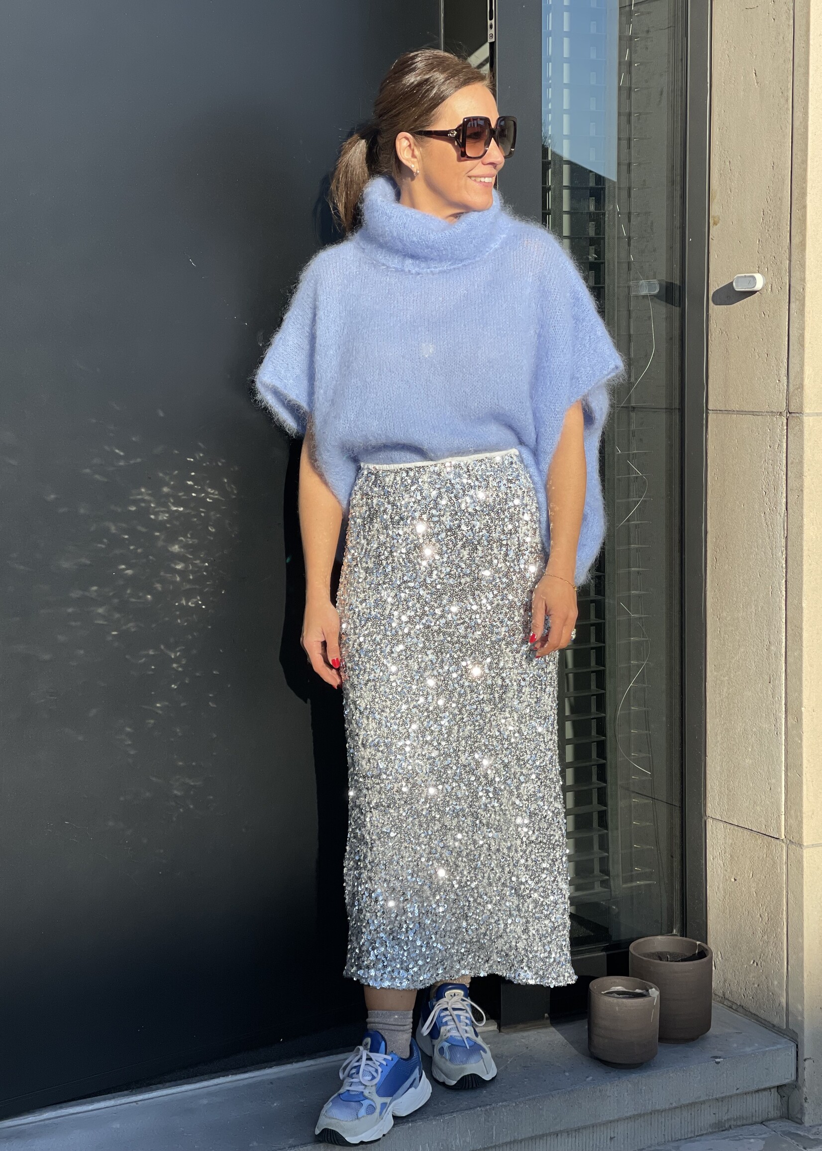 Guts & Goats Mila Silver Skirt