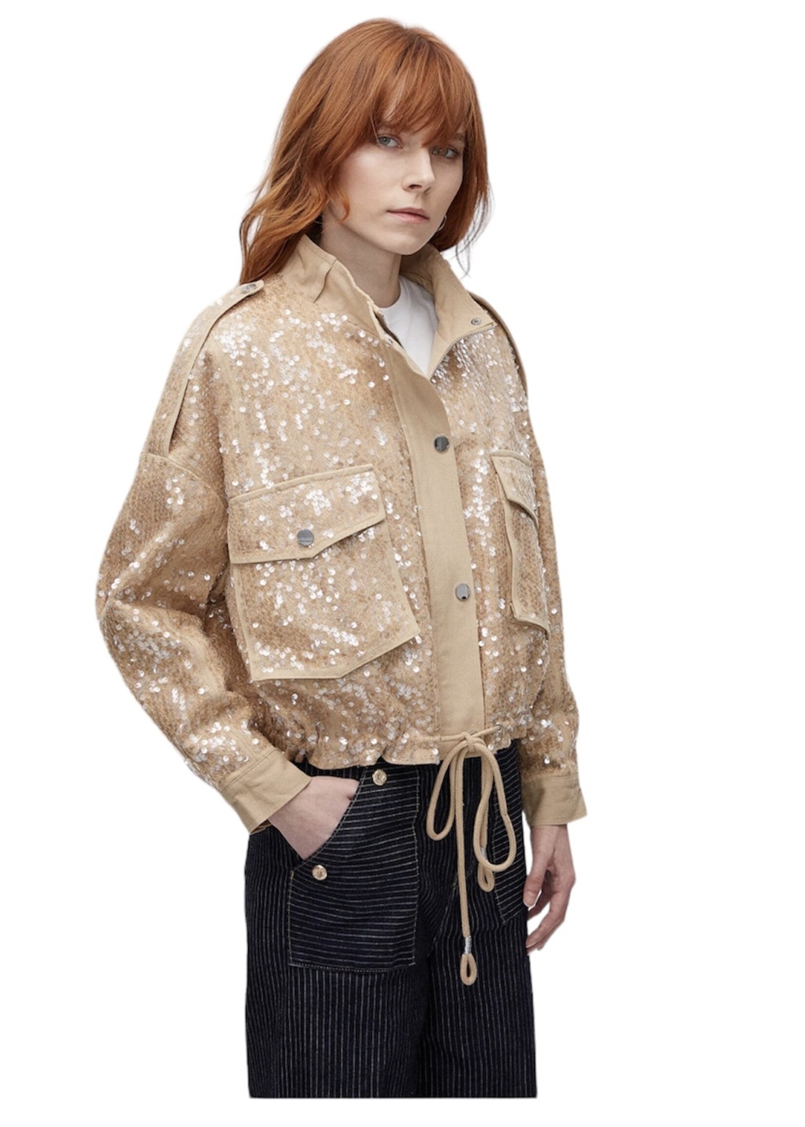 Guts & Goats Sequin Jacket