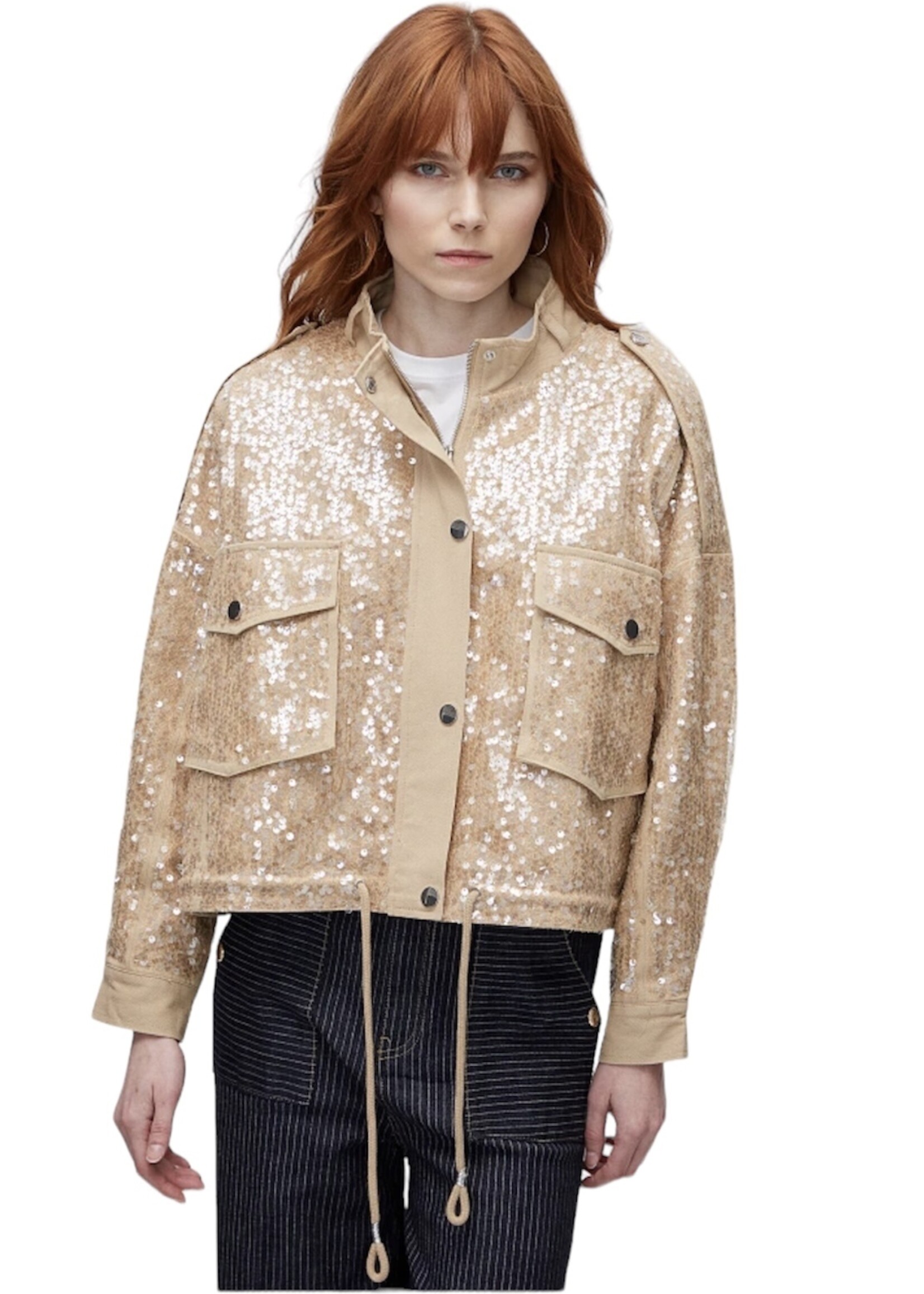 Guts & Goats Sequin Jacket