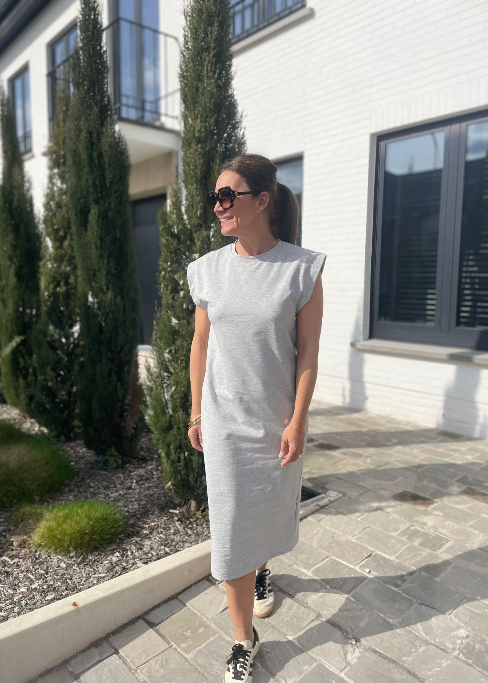 Guts & Goats Yvonne Grey Dress