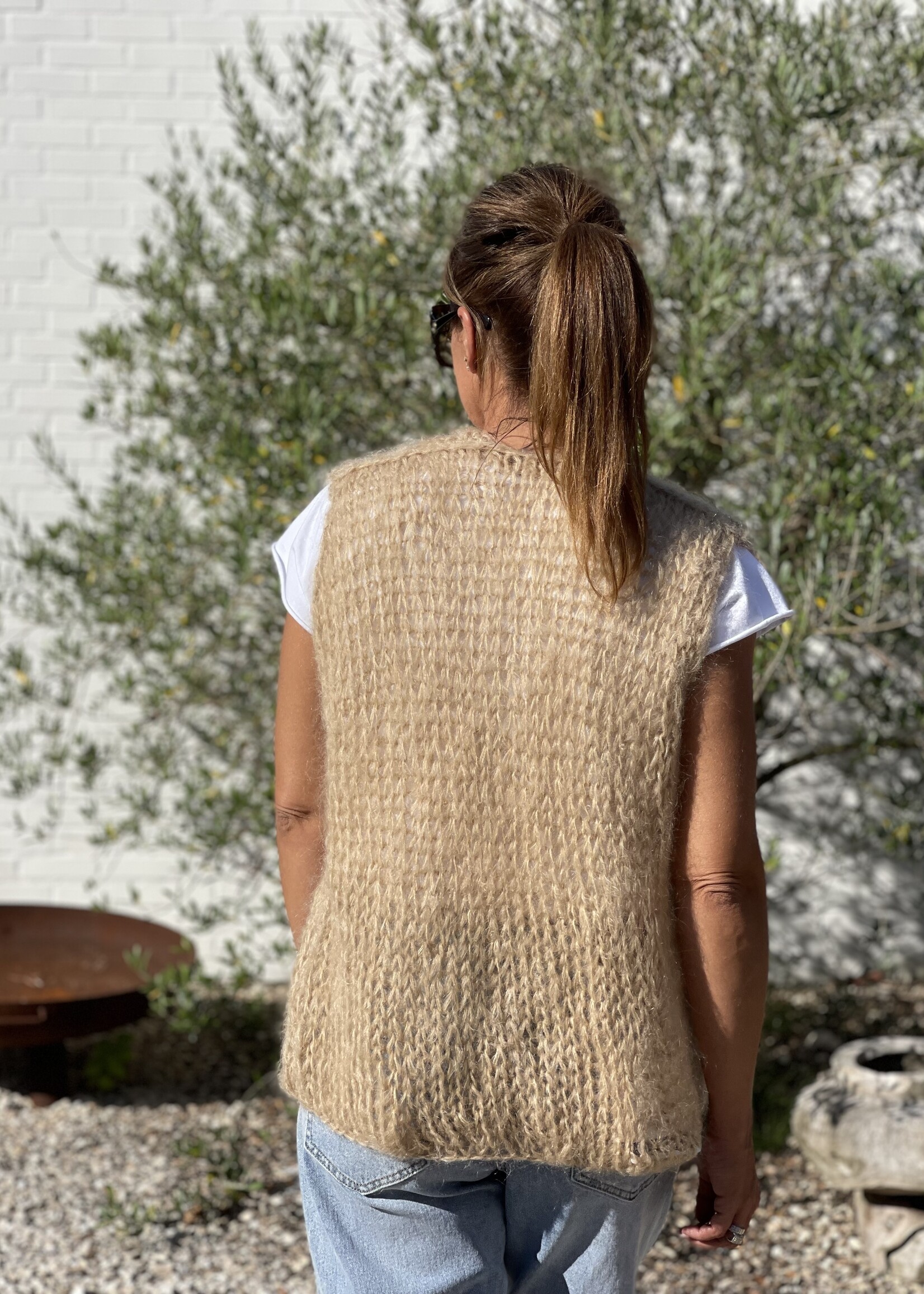 Guts & Goats Caramel Sleeveless Short