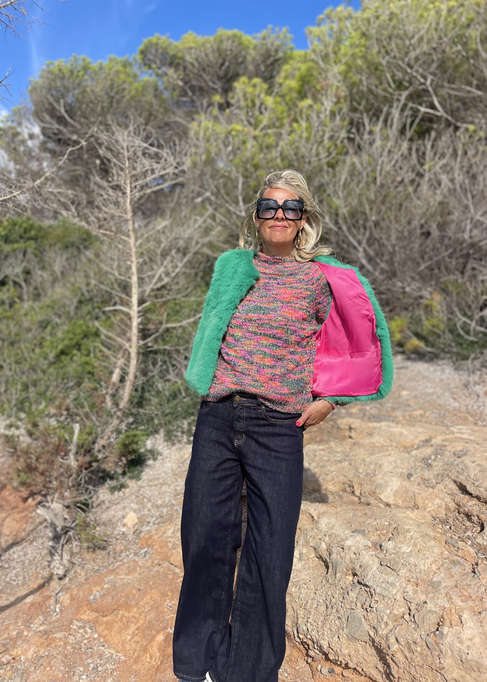 Guts & Goats Pully Faux Fur