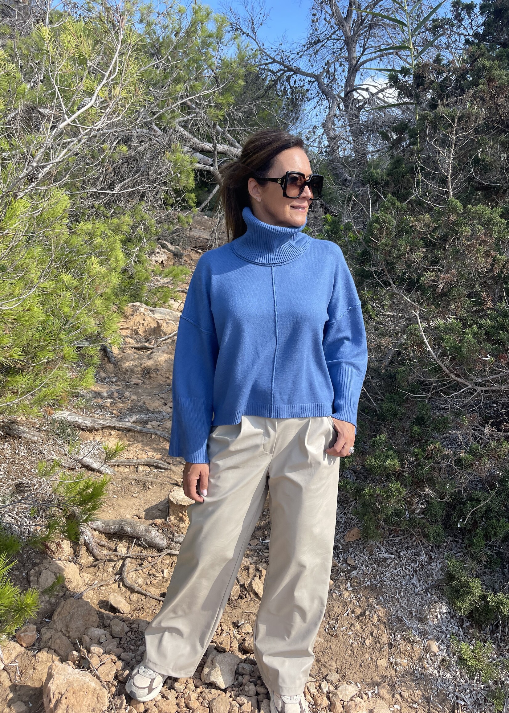 Guts & Goats Baker Blue Pullover