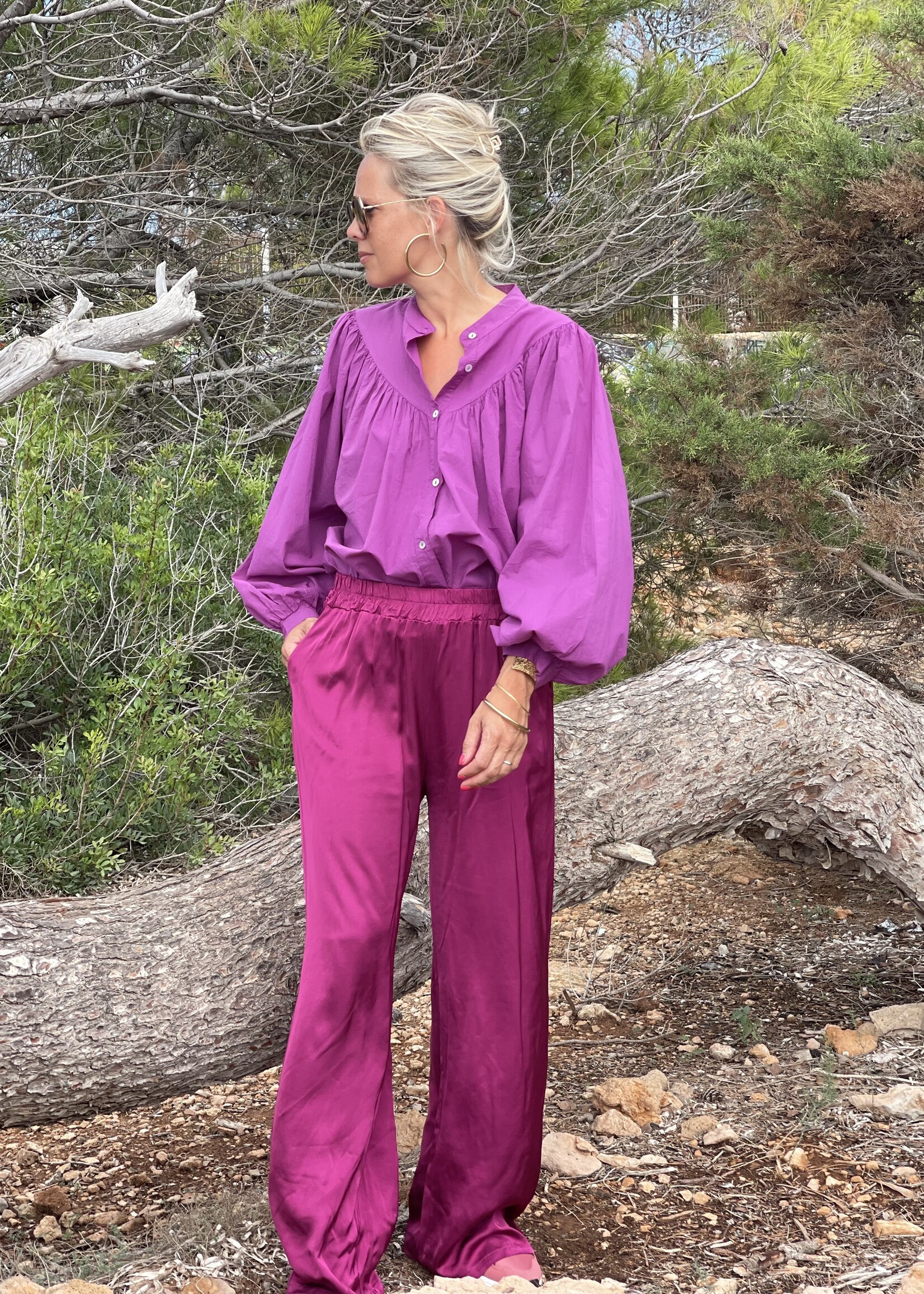Guts & Goats Ella Raspberry Pants