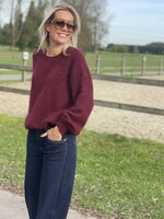 Guts & Goats Misty Bordeaux pull