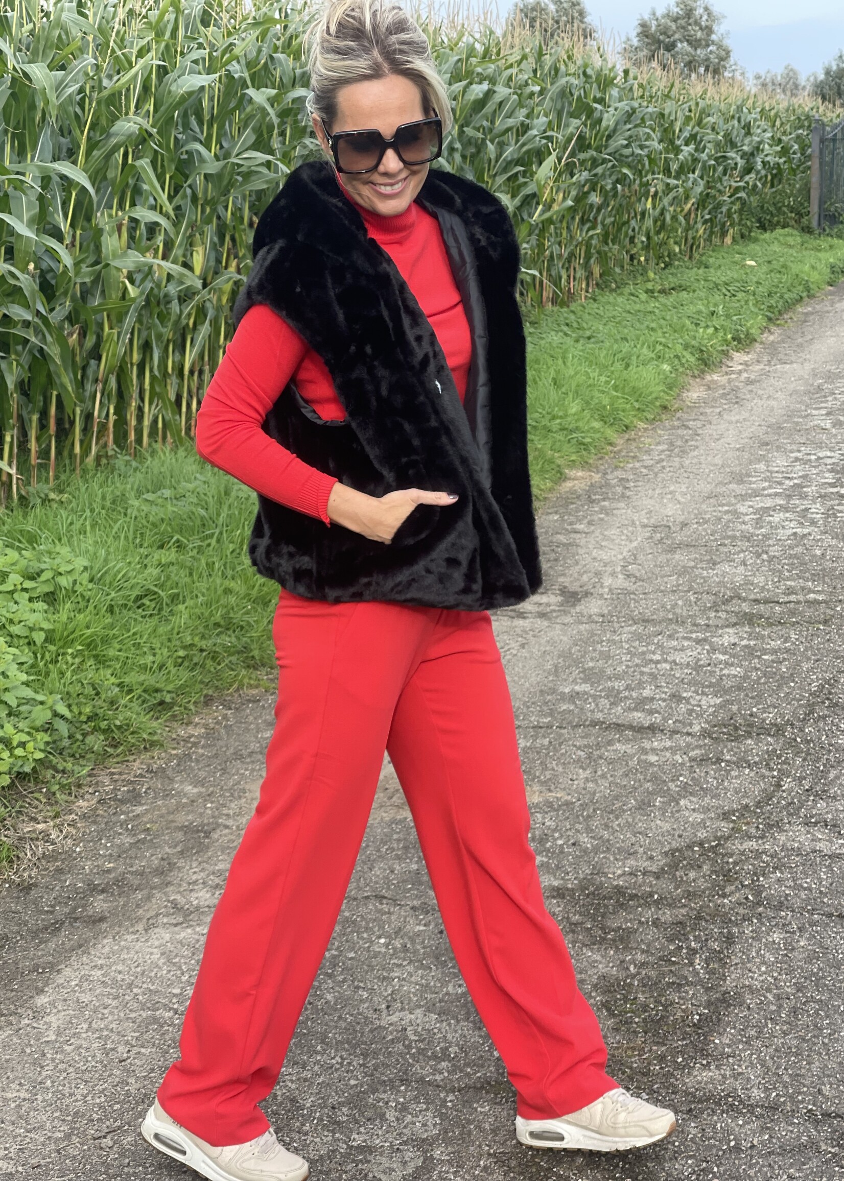 Guts & Goats Edviwa Red Pants