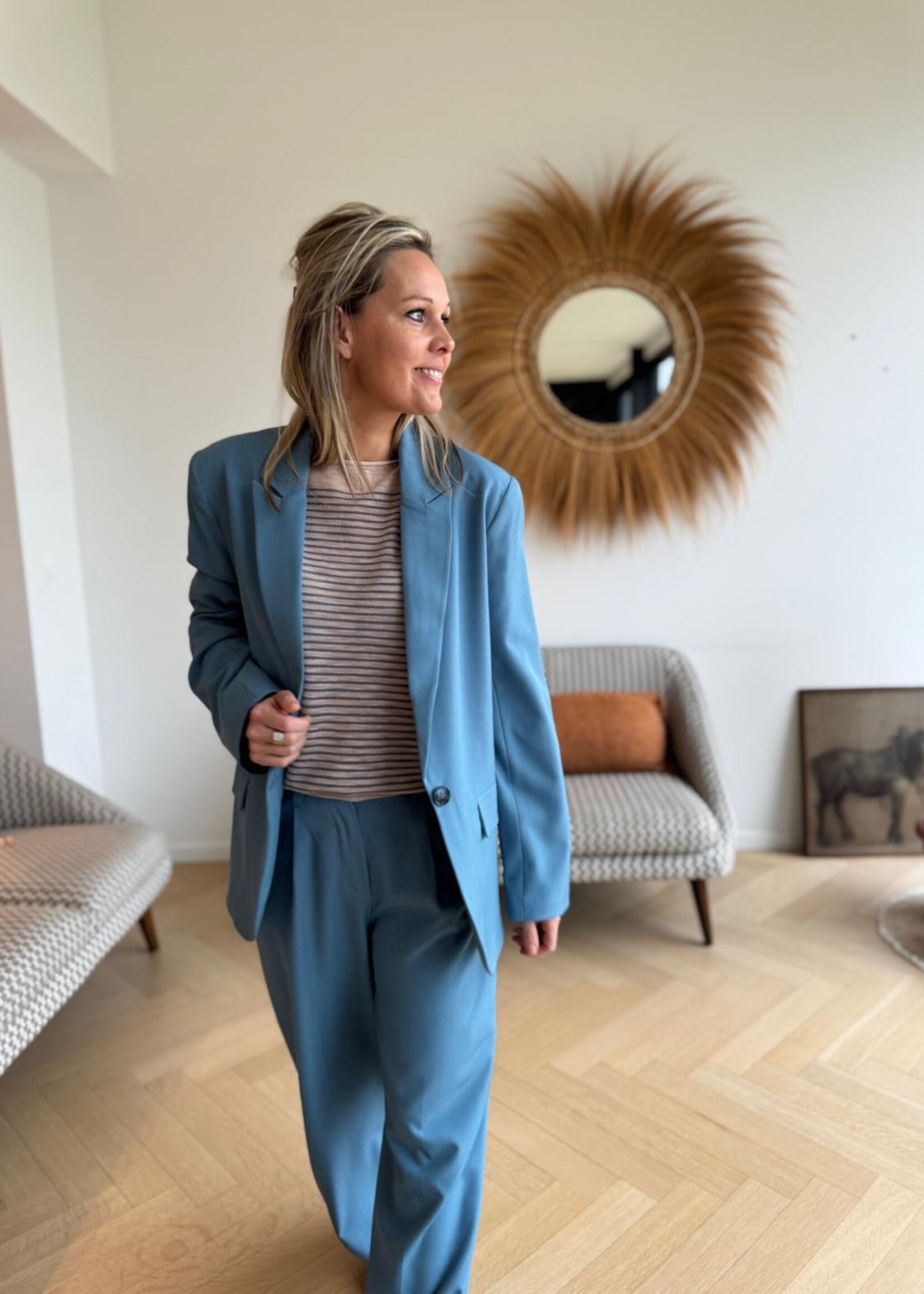 Guts & Goats Zolina Blue Blazer
