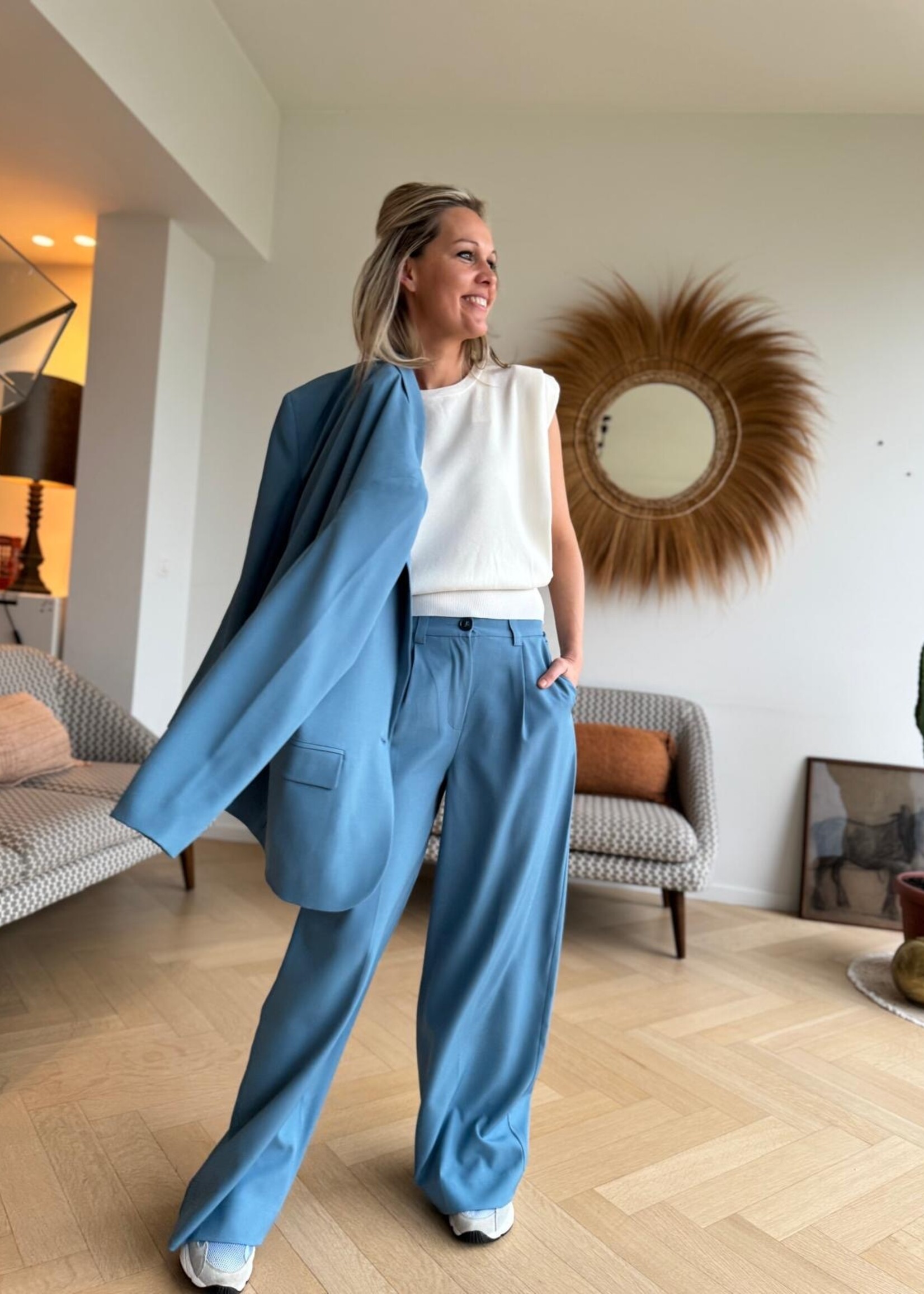 Guts & Goats Zolina Blue Blazer