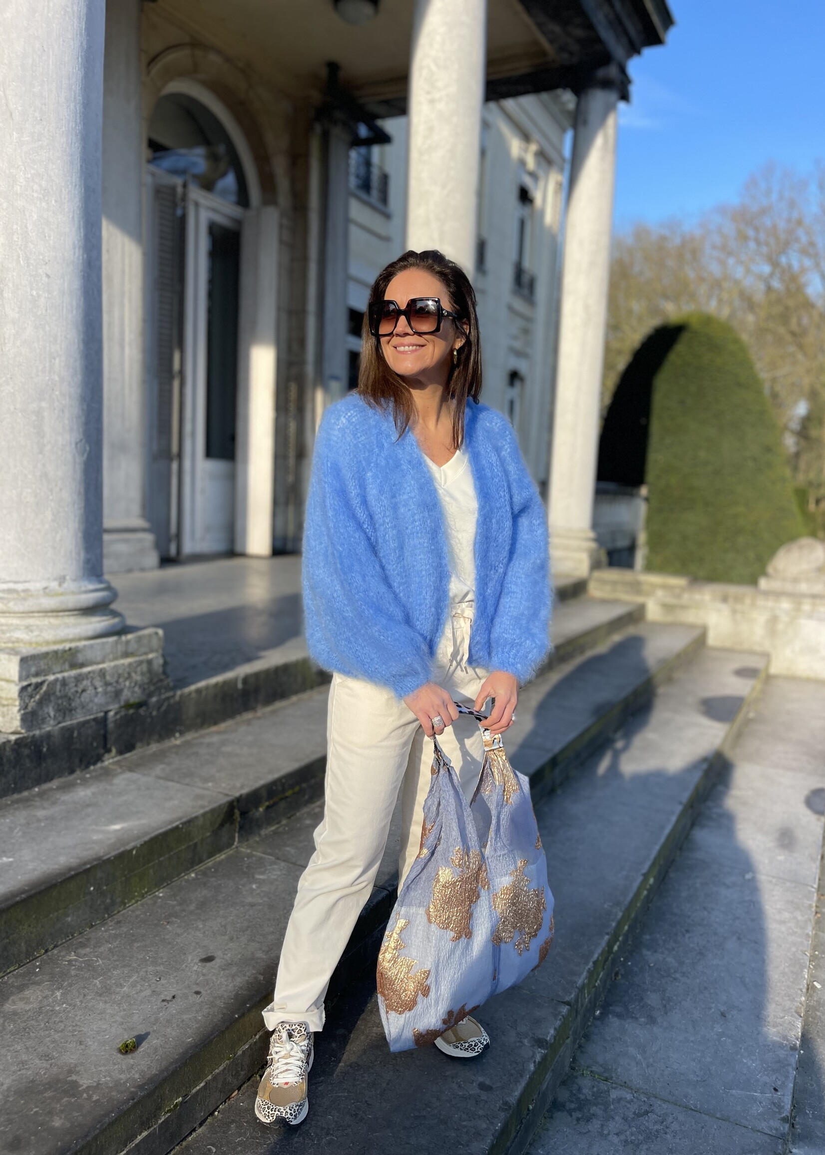 Guts & Goats Claudia Blue Gilet