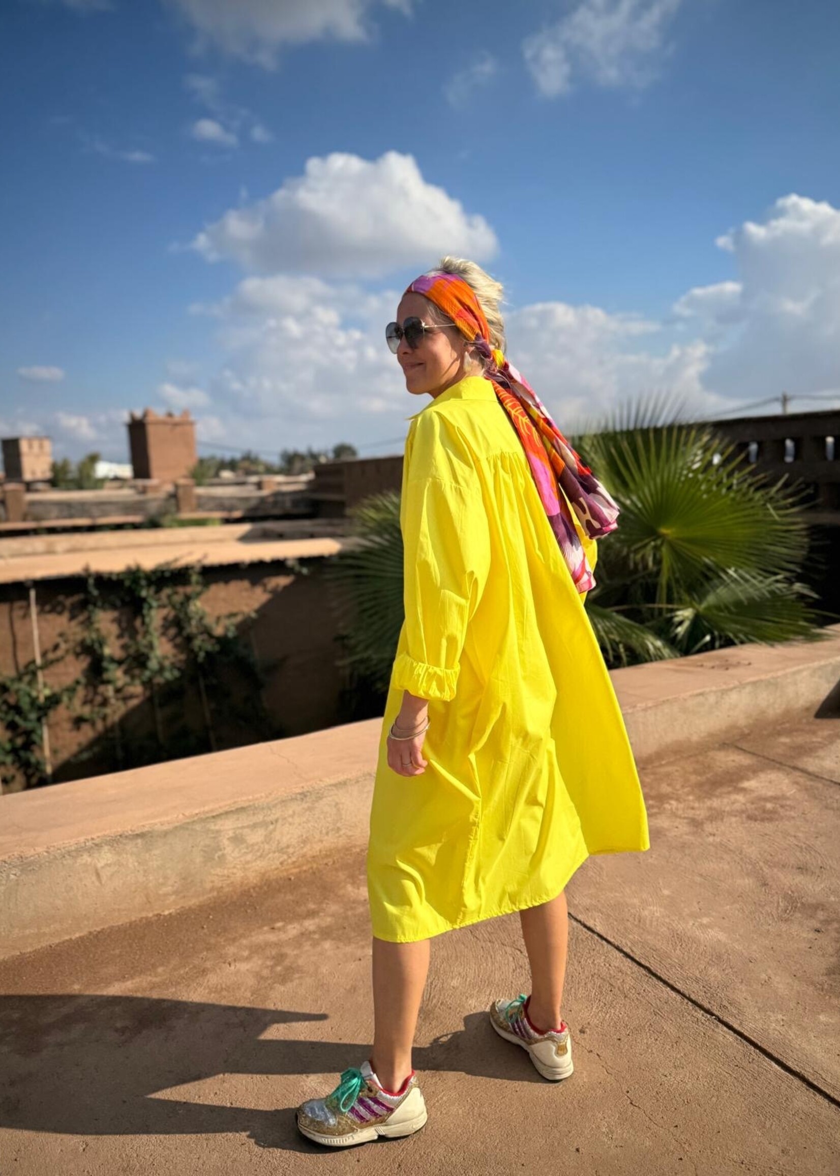 Guts & Goats Kiosks Yellow Dress