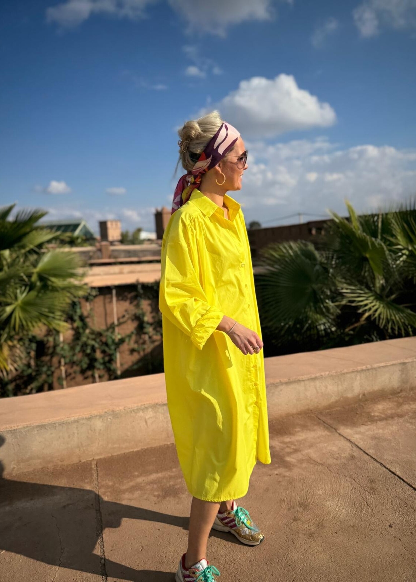 Guts & Goats Kiosks Yellow Dress