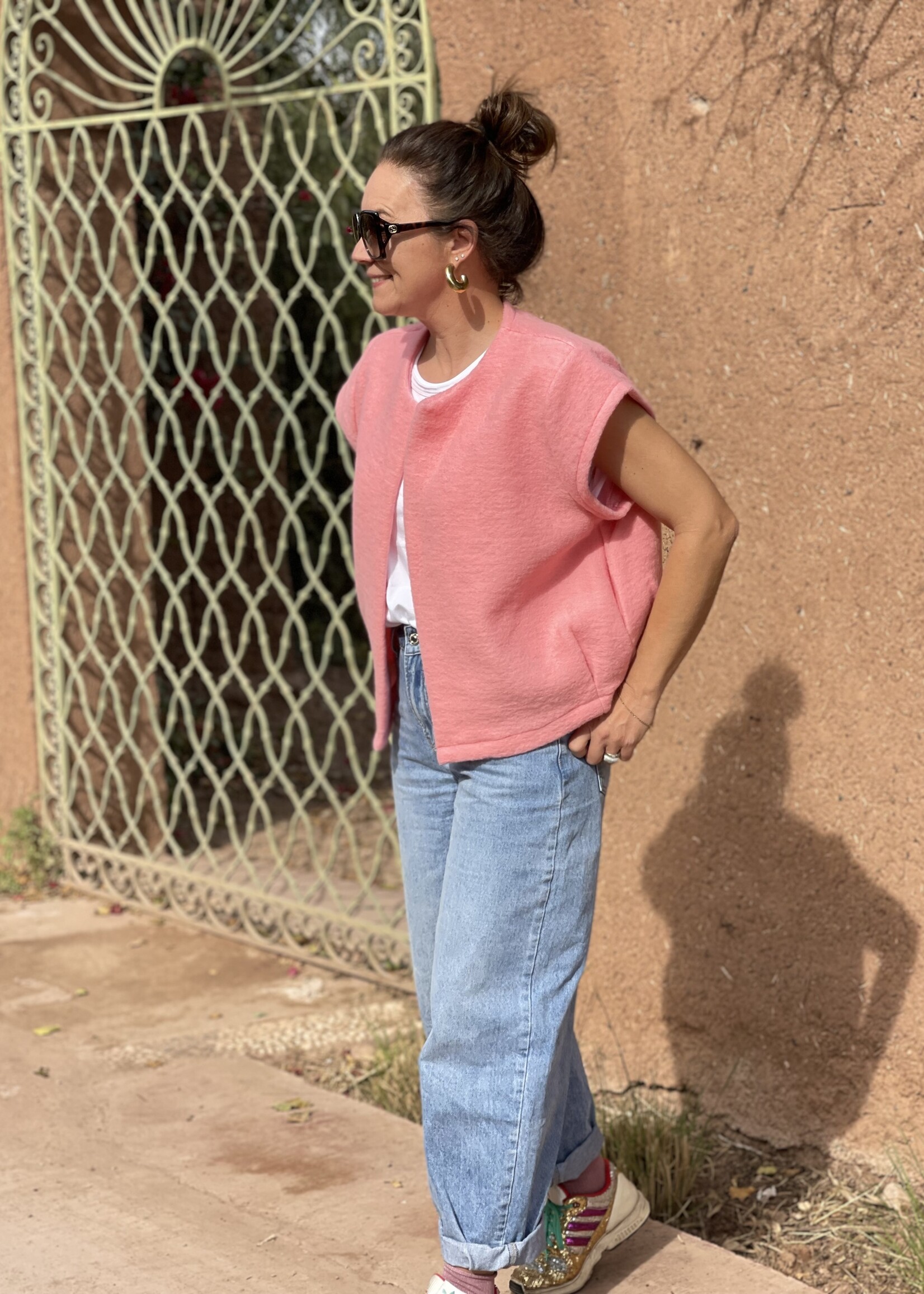 Guts & Goats Sylvia Pink Veste
