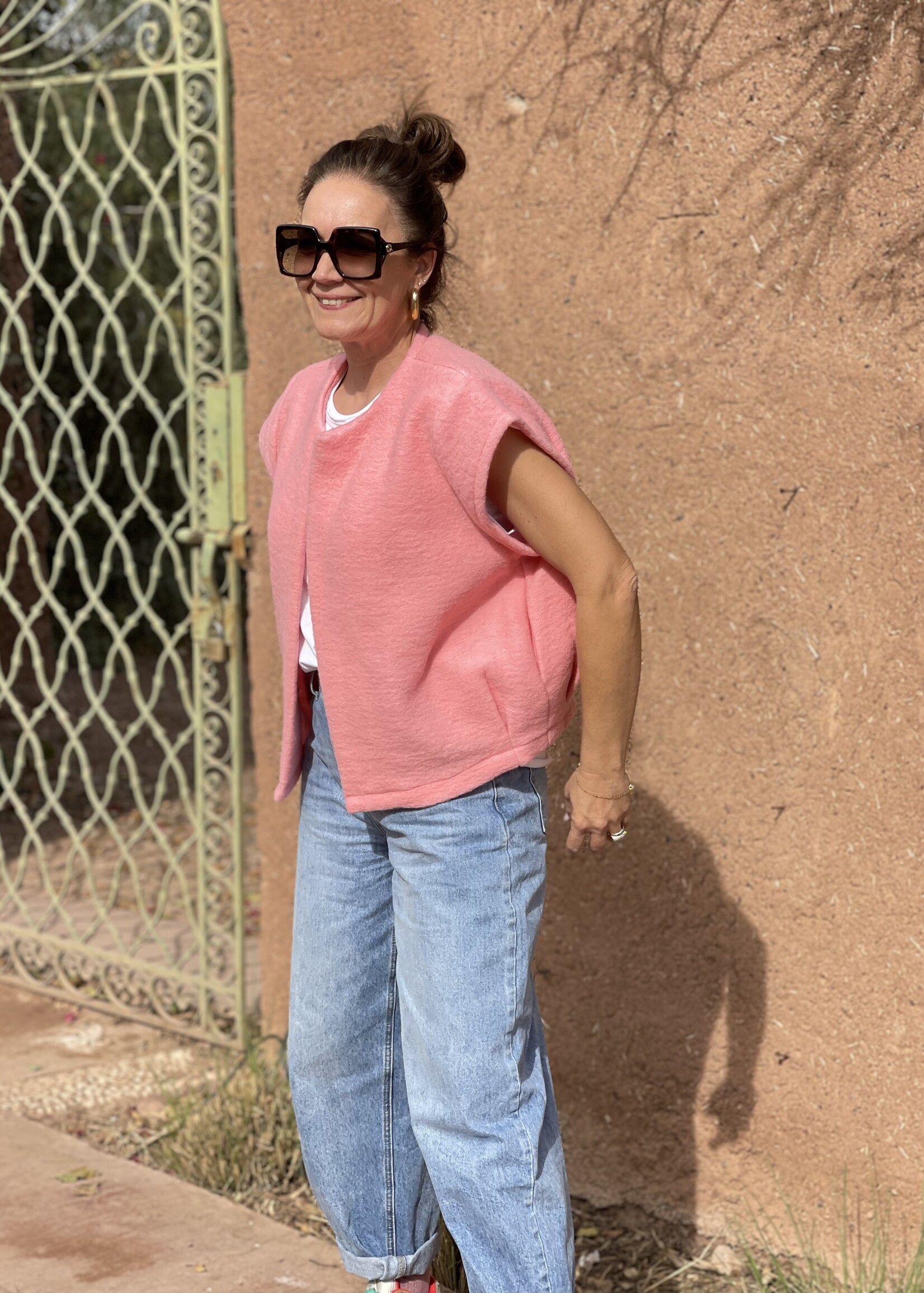 Guts & Goats Sylvia Pink Veste