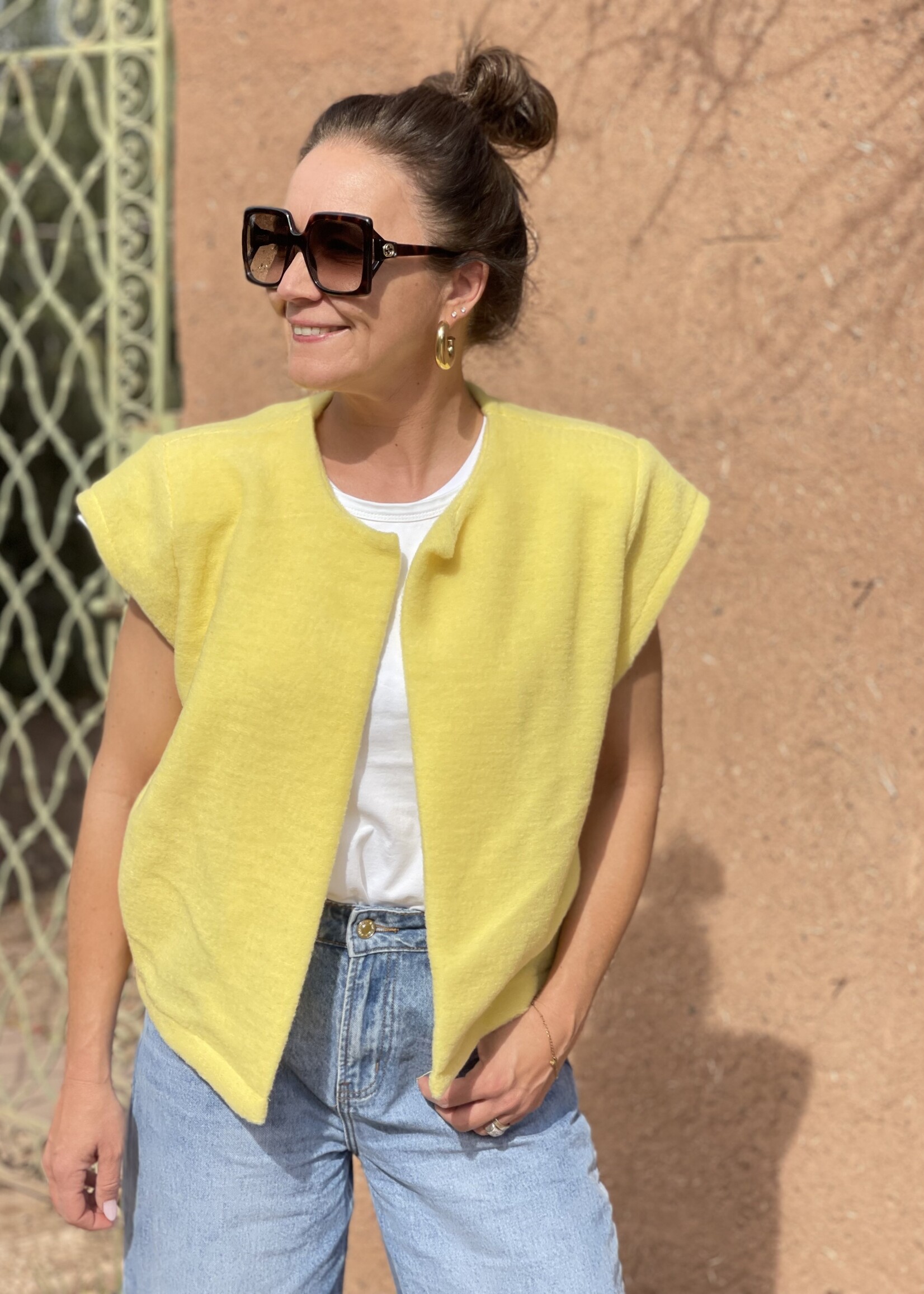 Guts & Goats Sylvia Yellow Veste