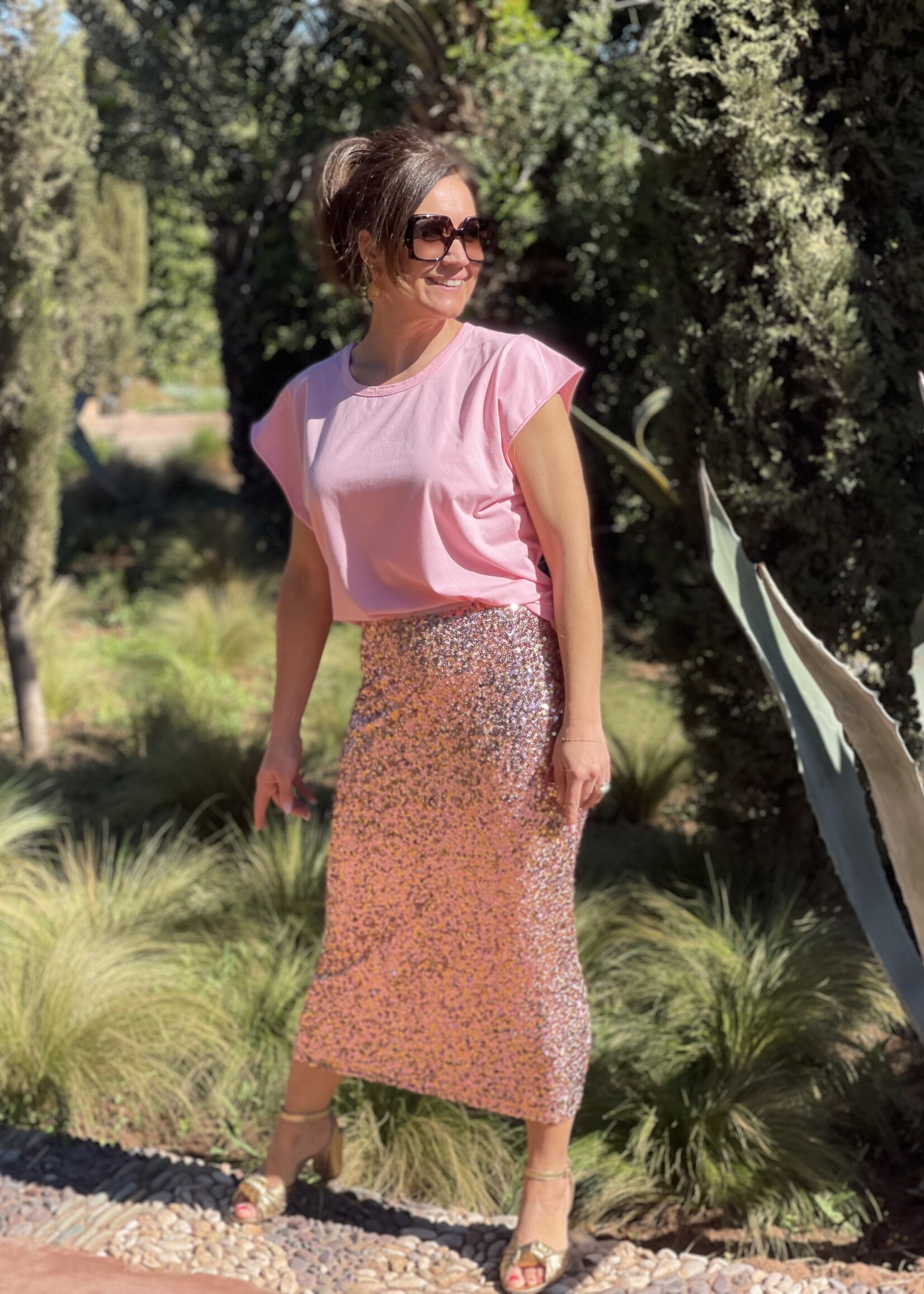 Guts & Goats Jury Multirose Skirt