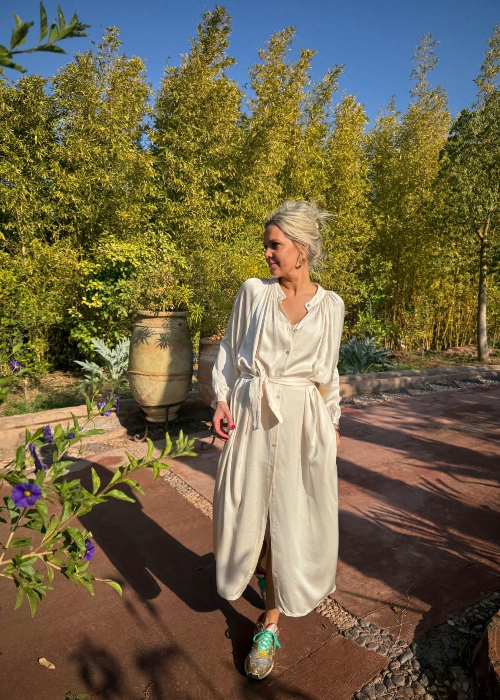 Guts & Goats Paula Crème Dress
