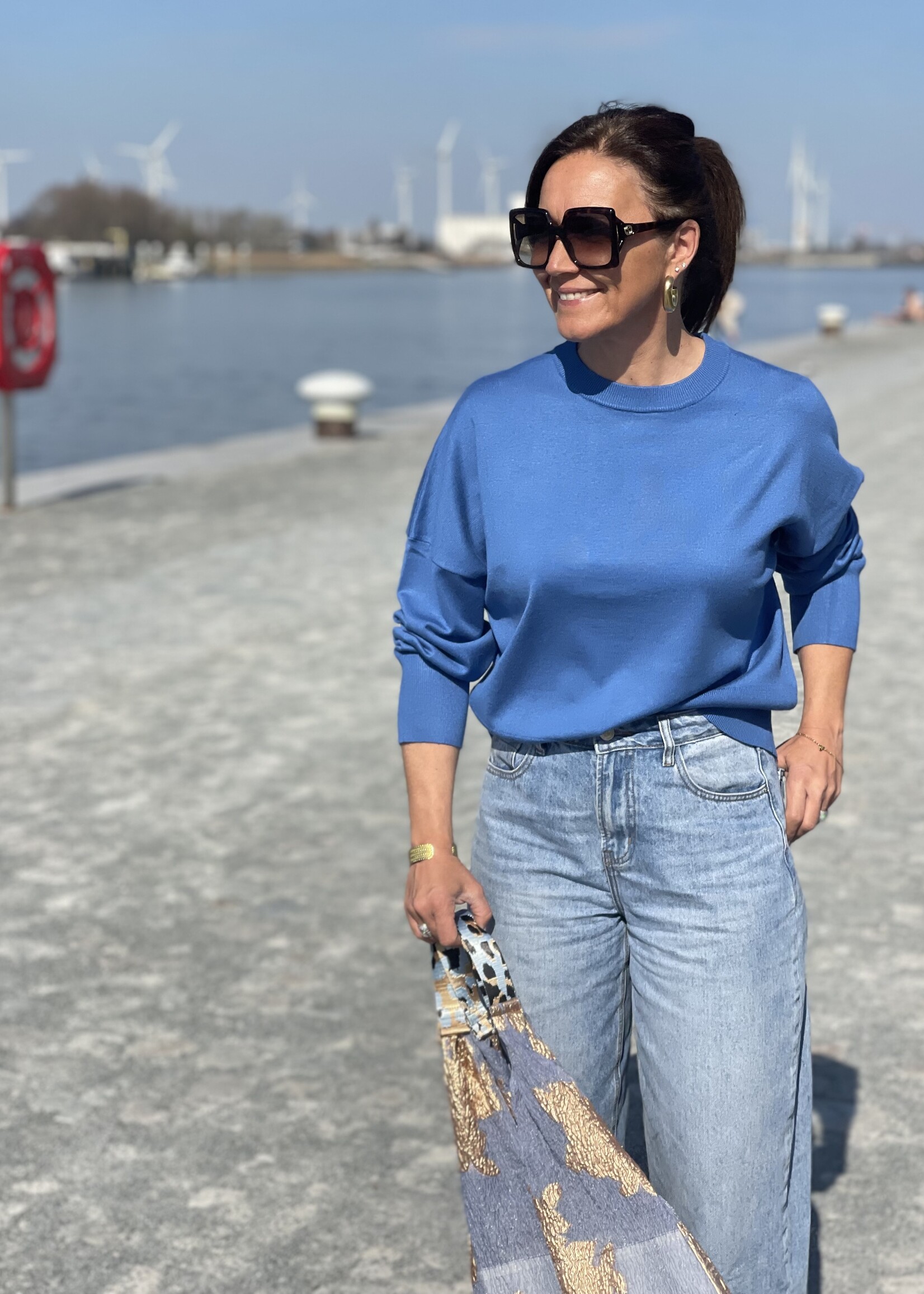 Guts & Goats Julia Blue Knit