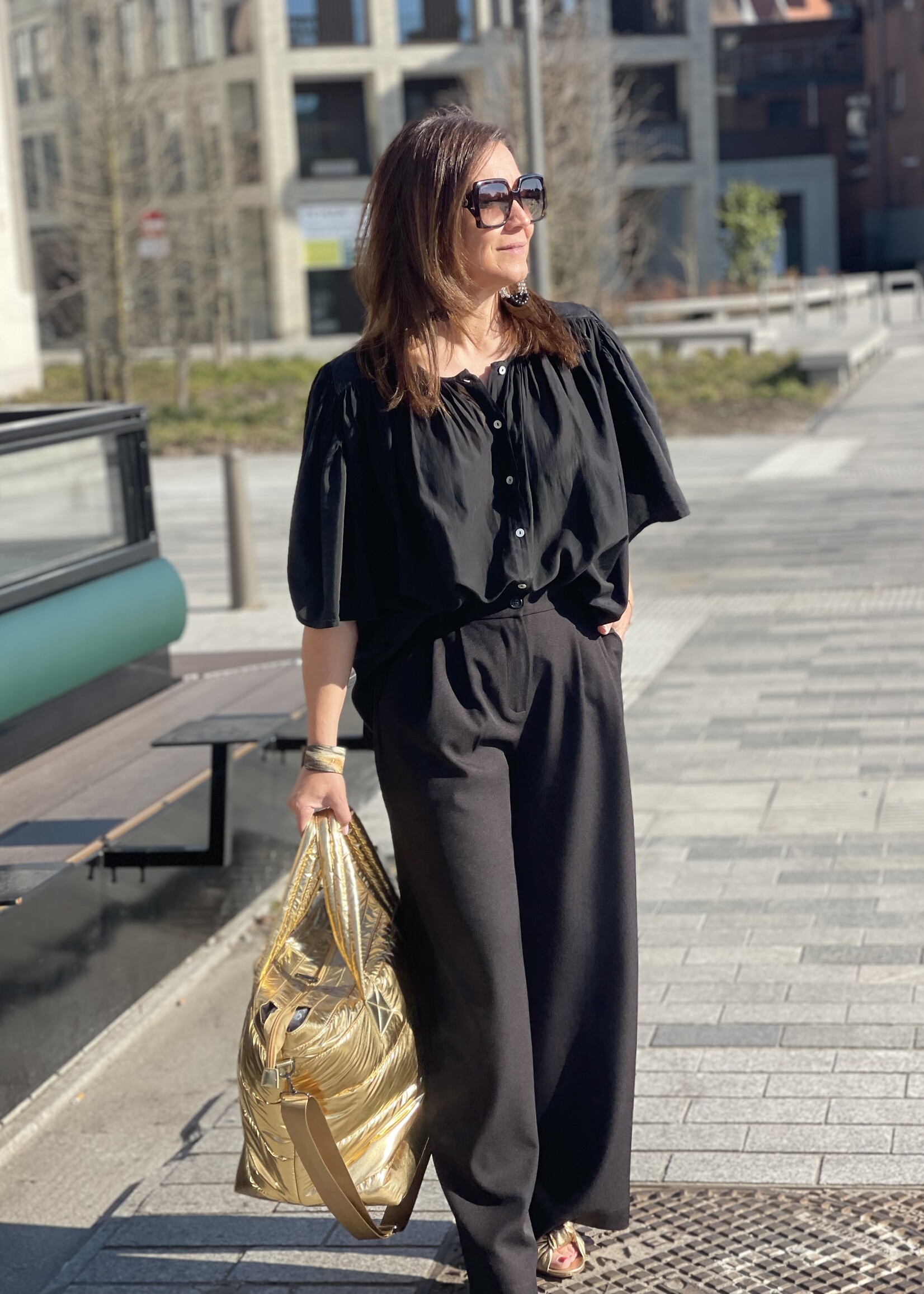 Guts & Goats Migino Gold Bag