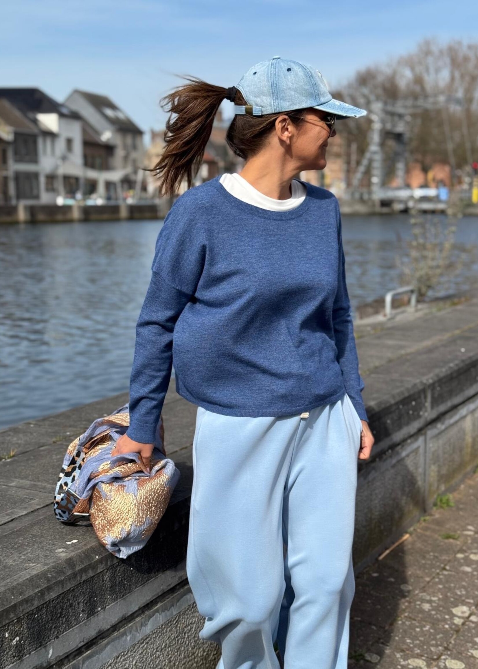 Guts & Goats Cosette Blue Pull
