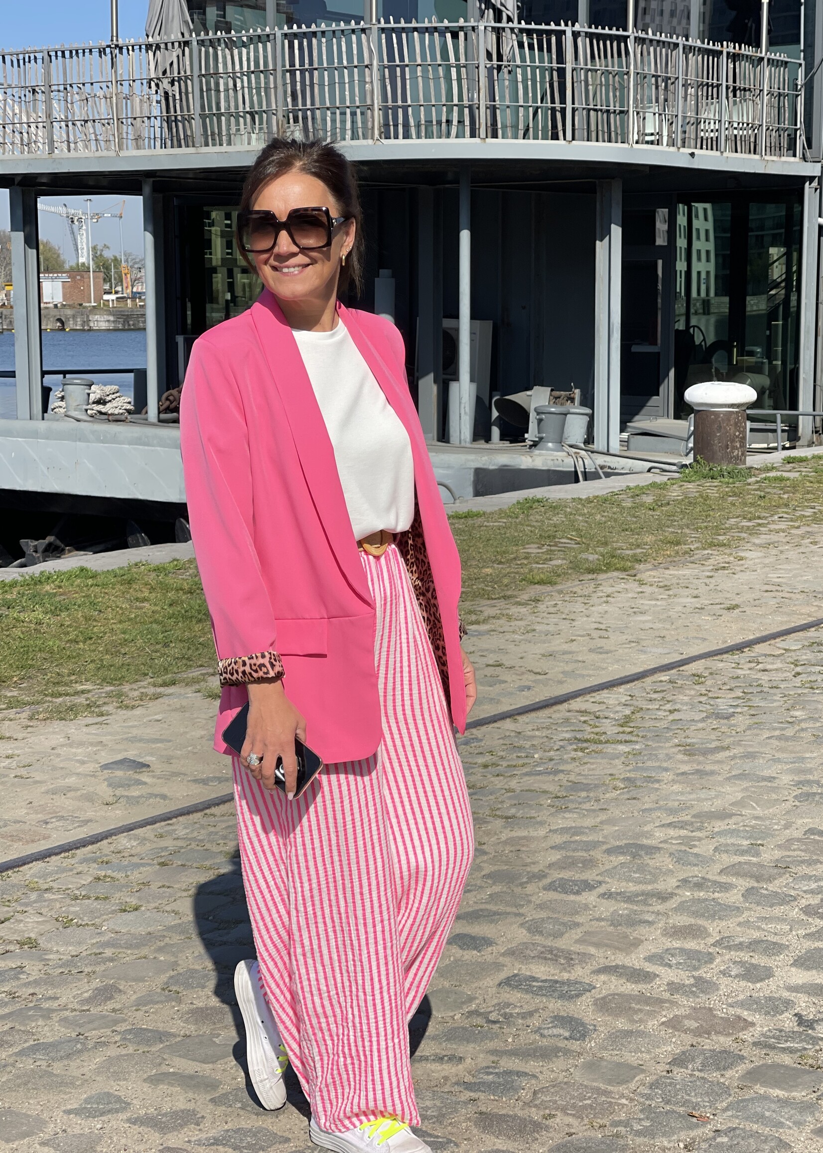 Guts & Goats Billie Pink Blazer