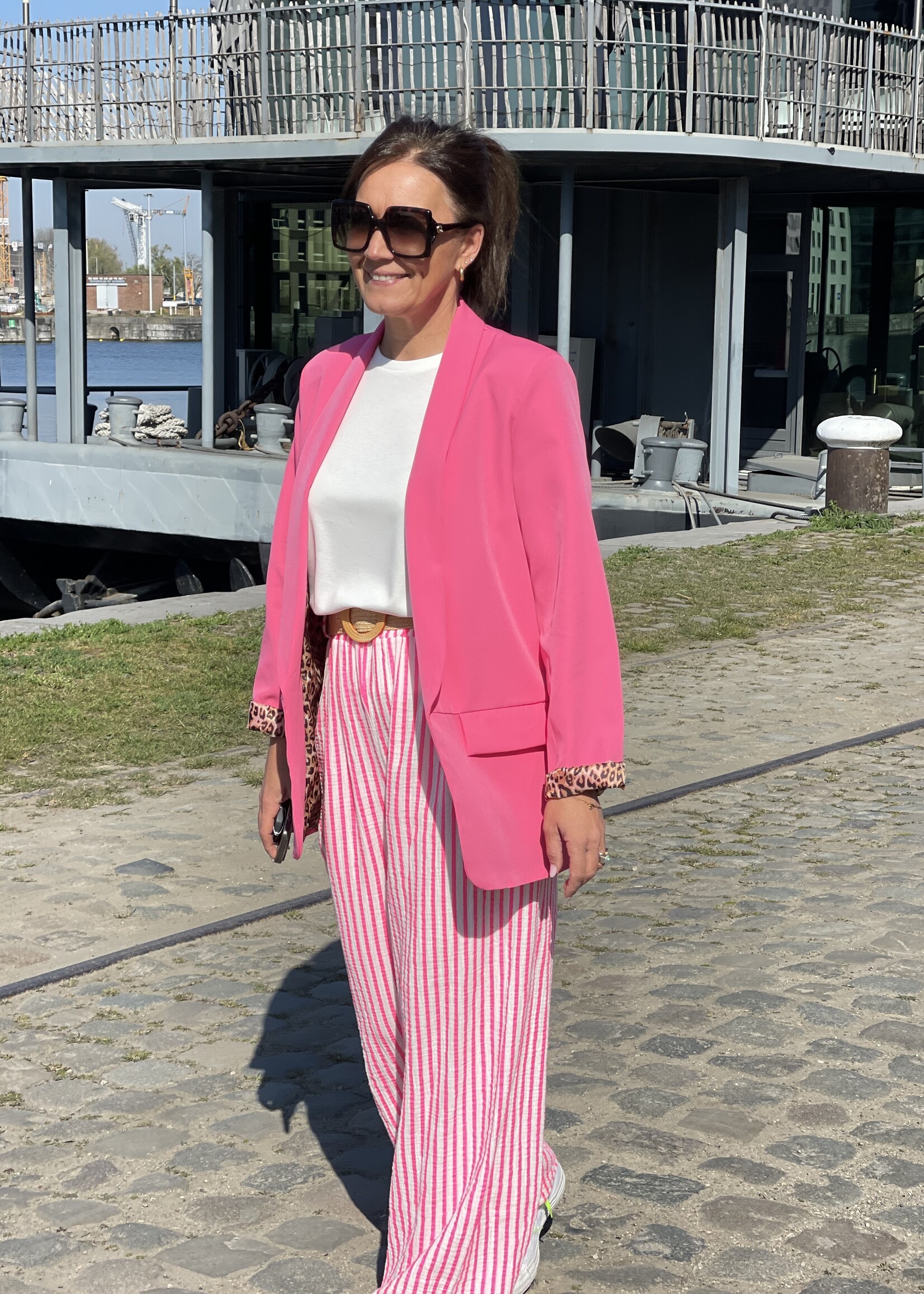 Guts & Goats Billie Pink Blazer