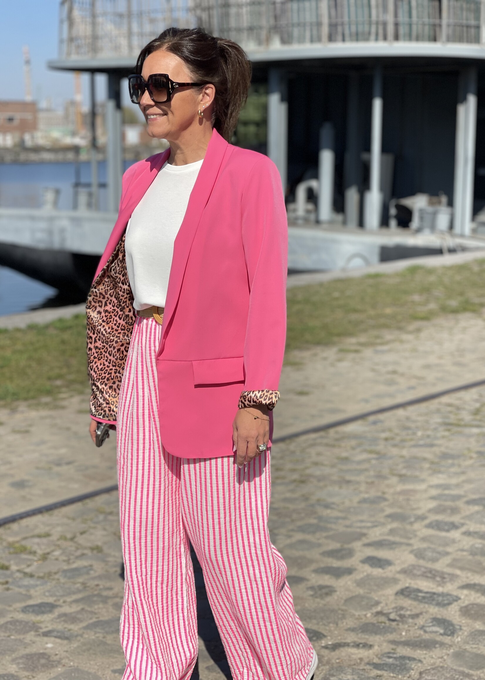 Guts & Goats Billie Pink Blazer