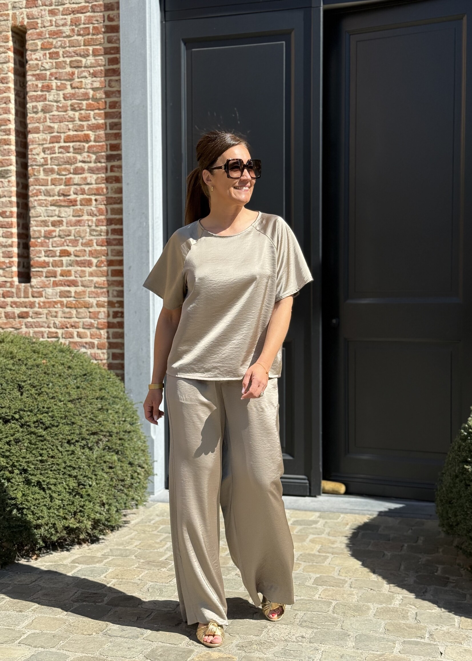 Guts & Goats Damika Sand Top