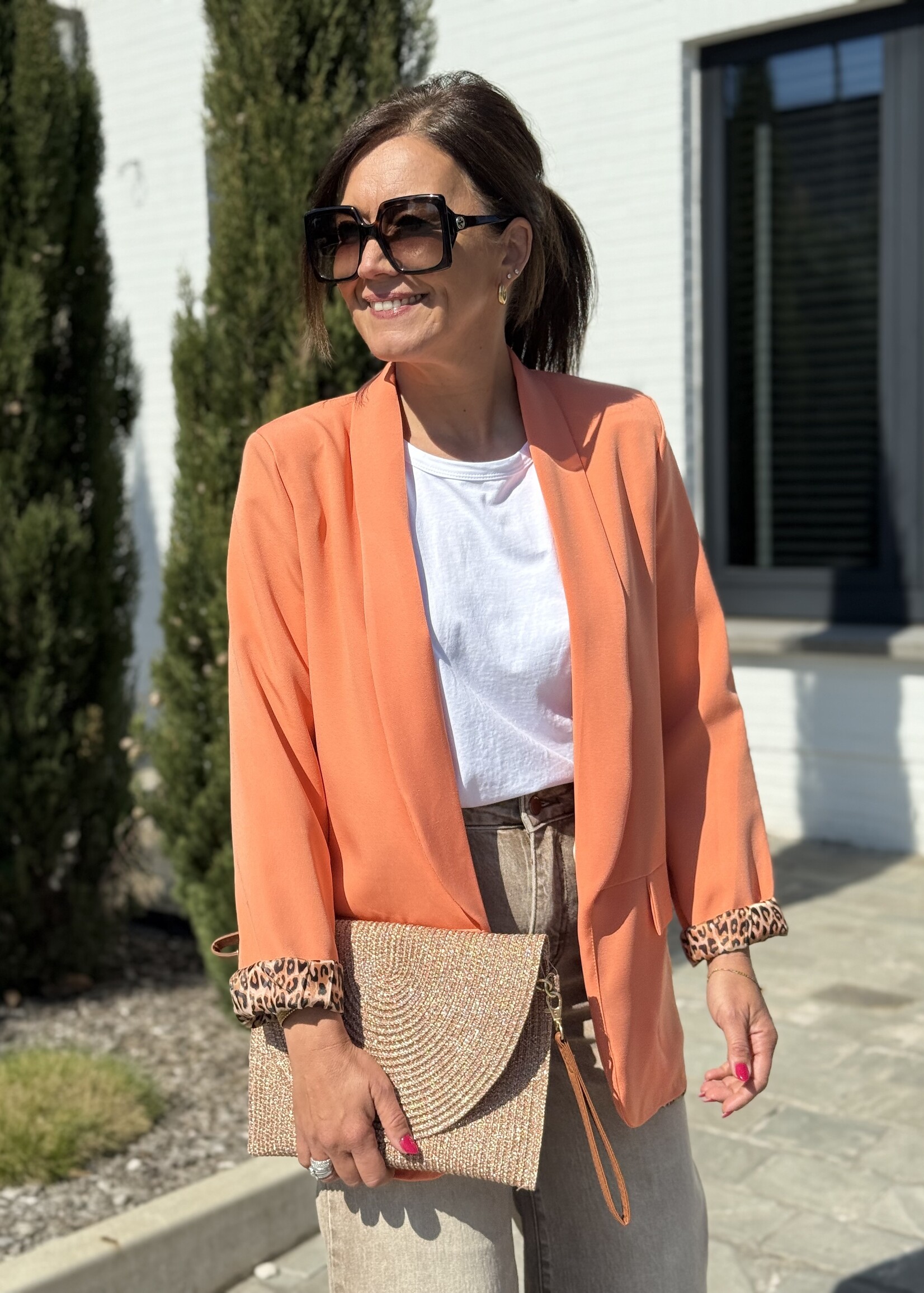 Guts & Goats Billie Coral Blazer