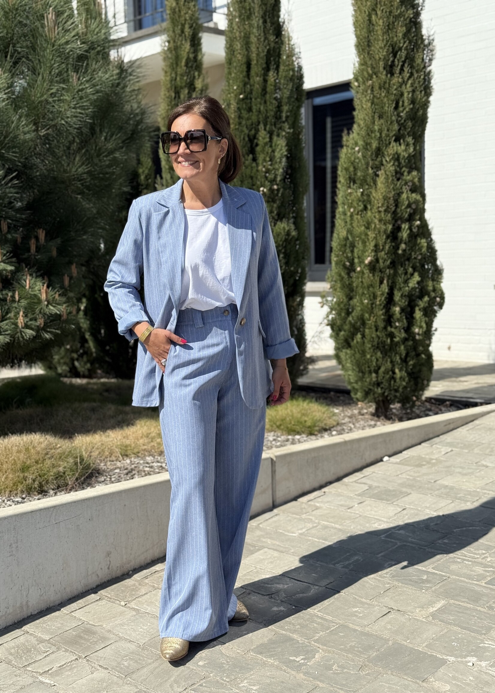 Guts & Goats Luna Blue Blazer