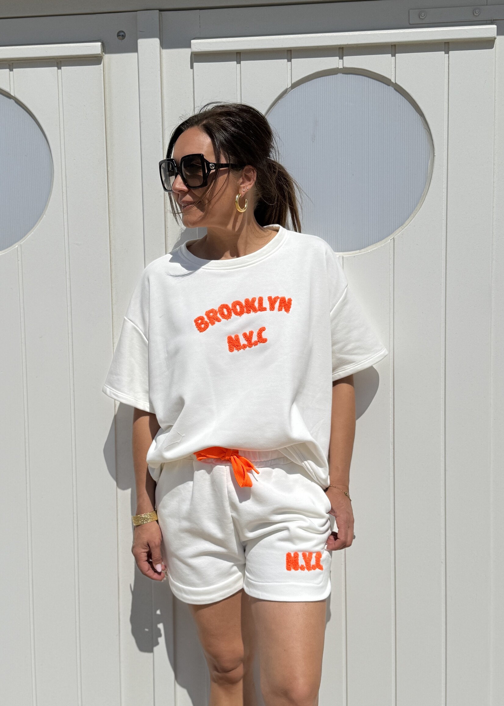 Guts & Goats Elly White Shorts