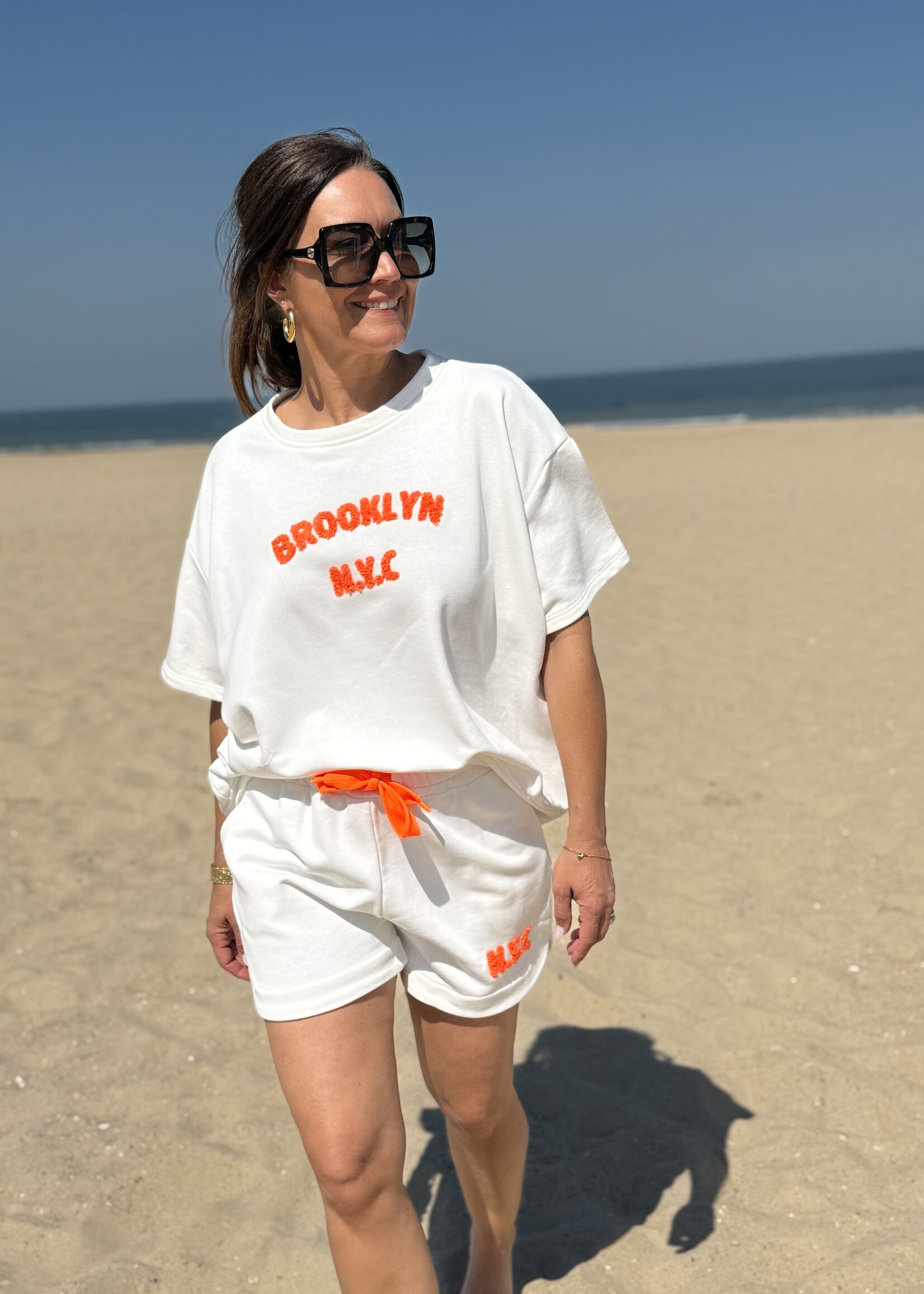 Guts & Goats Elly White Shorts