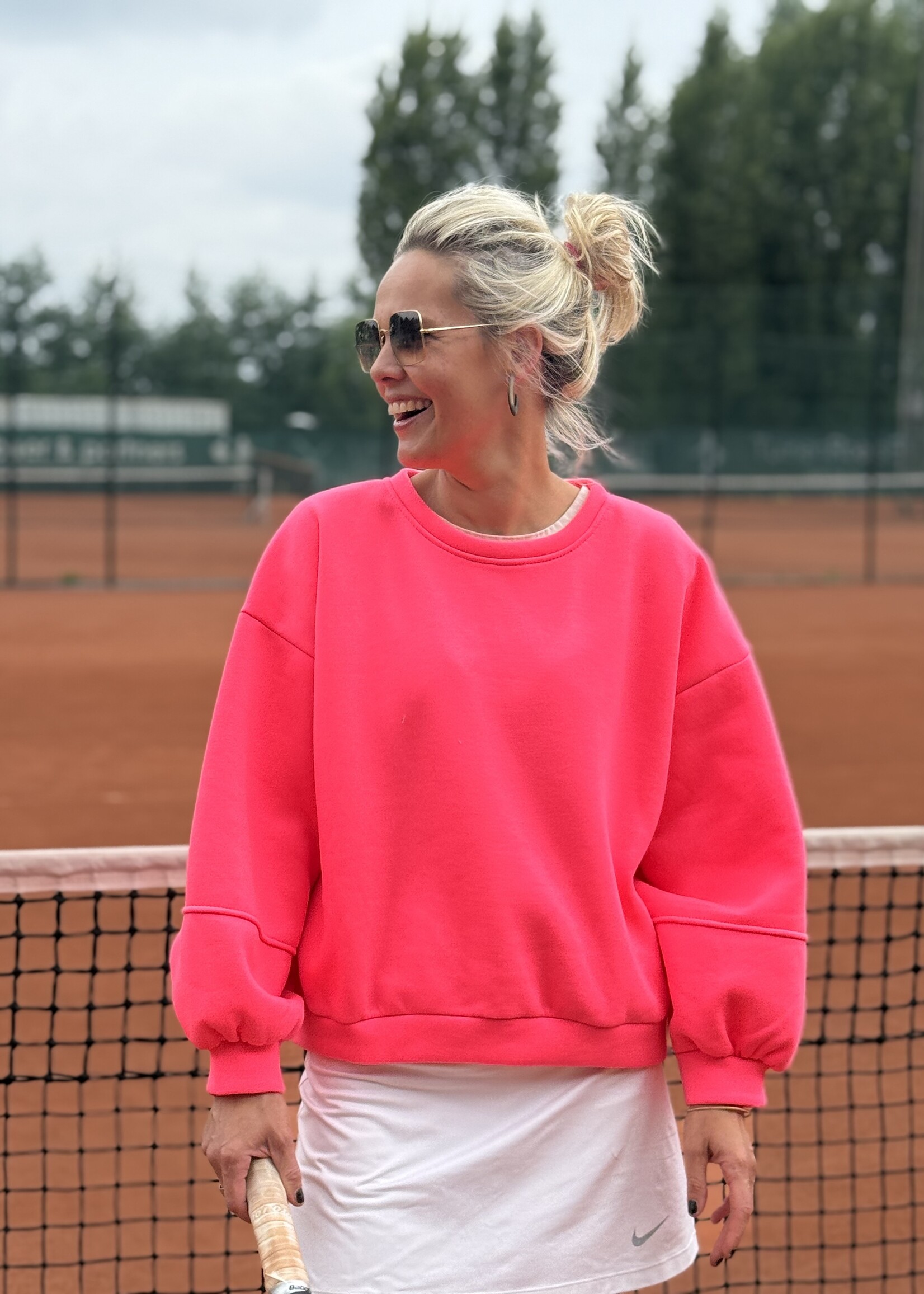 Guts & Goats Helena Pink Sweater
