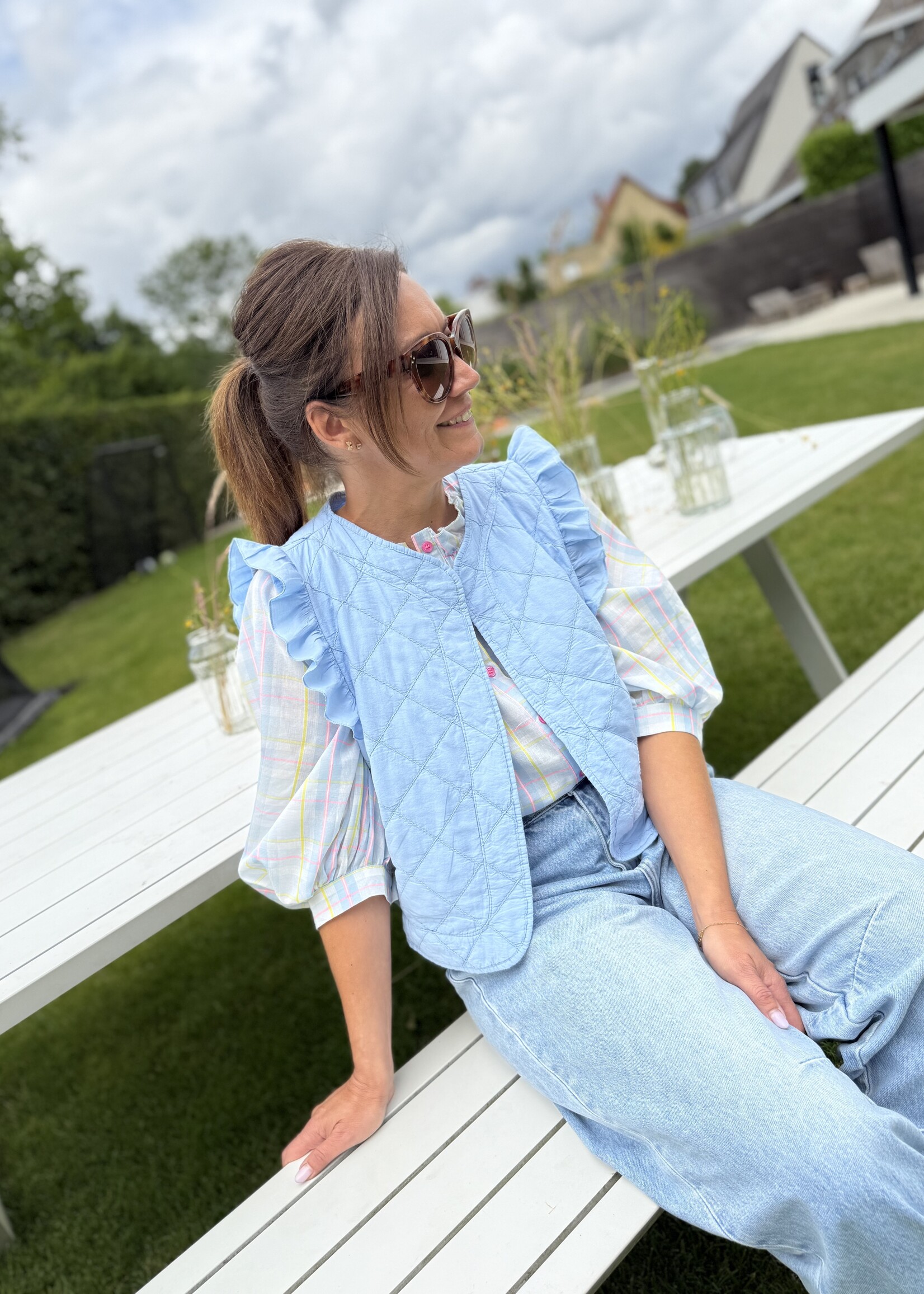 Guts & Goats Louan Blue Veste