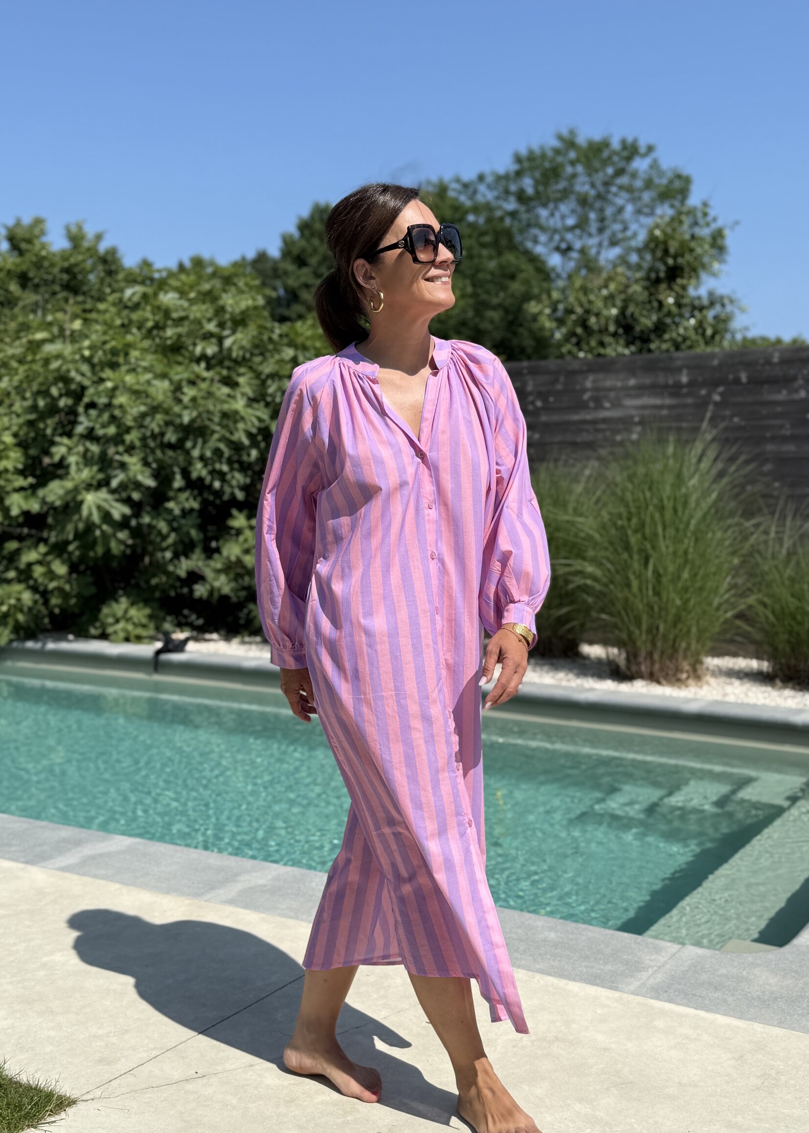 Guts & Goats Noemie Pink Dress