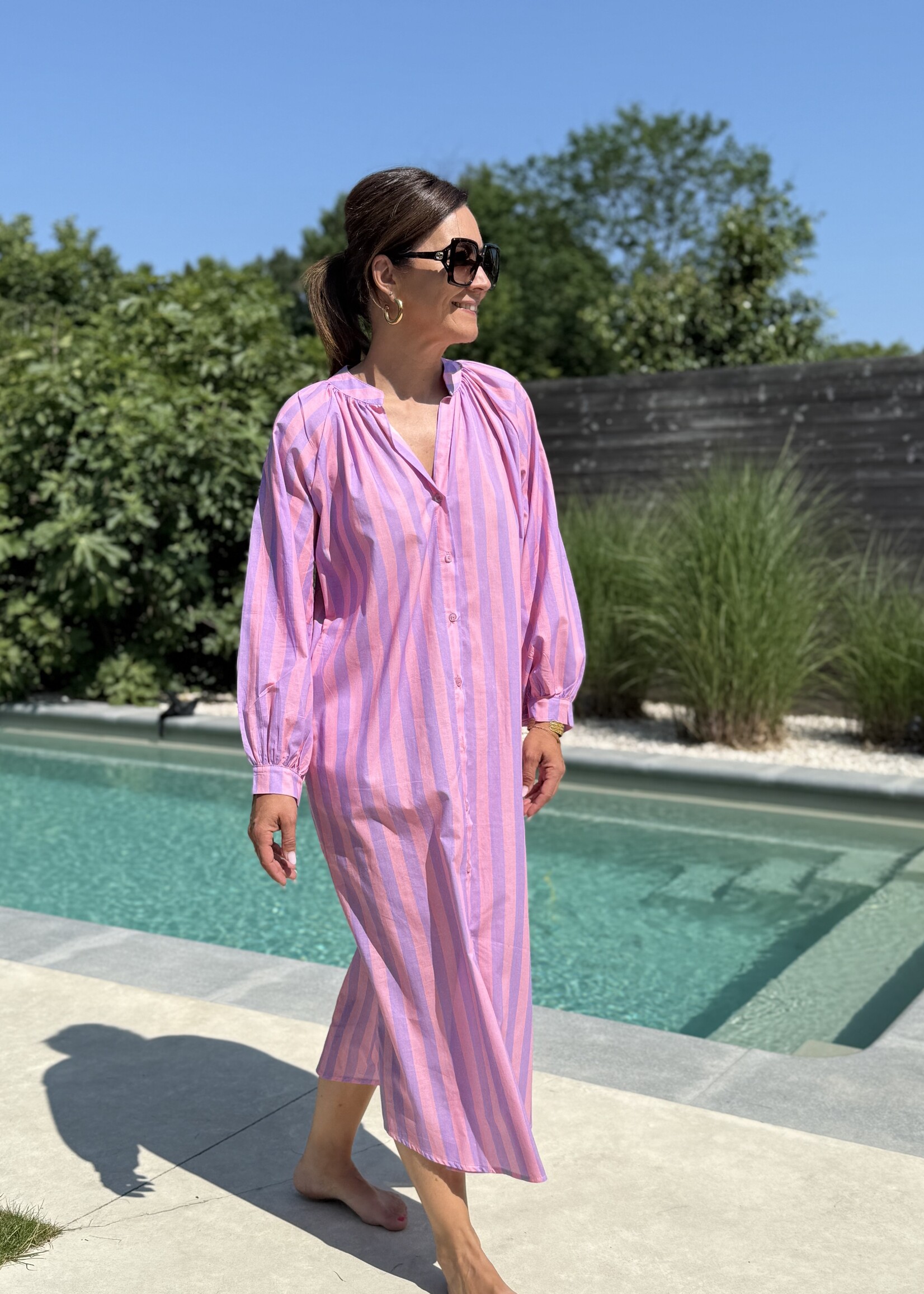 Guts & Goats Noemie Pink Dress