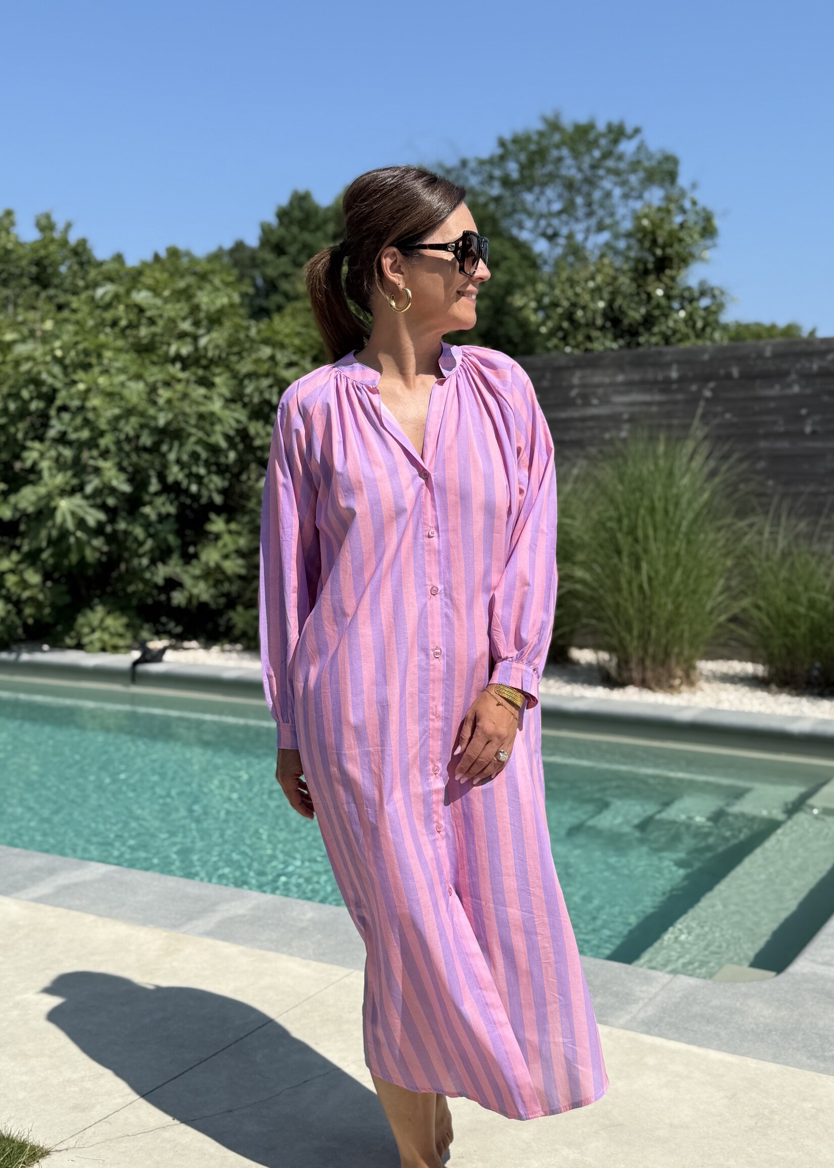 Guts & Goats Noemie Pink Dress