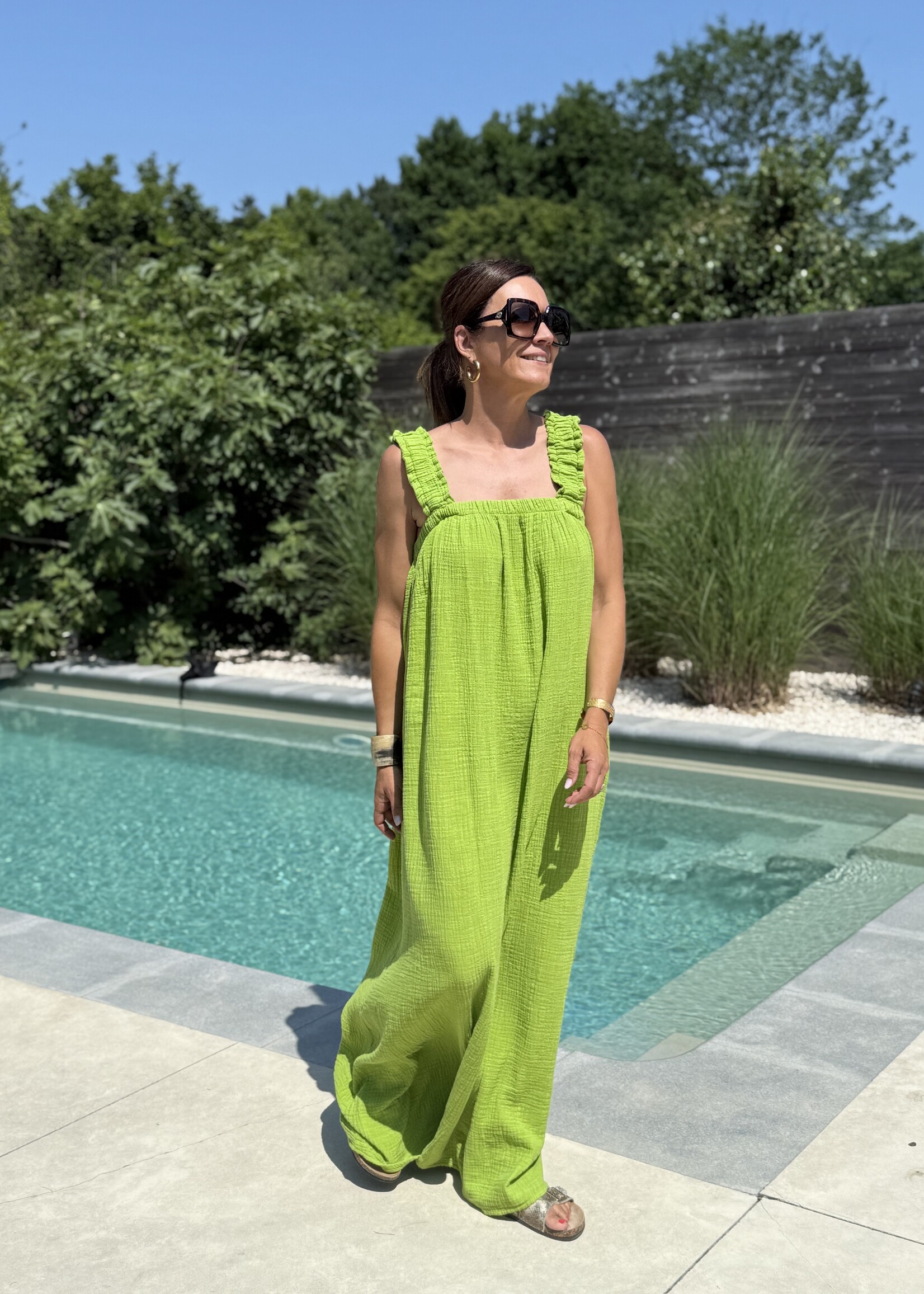 Guts & Goats Antoinette Green Dress