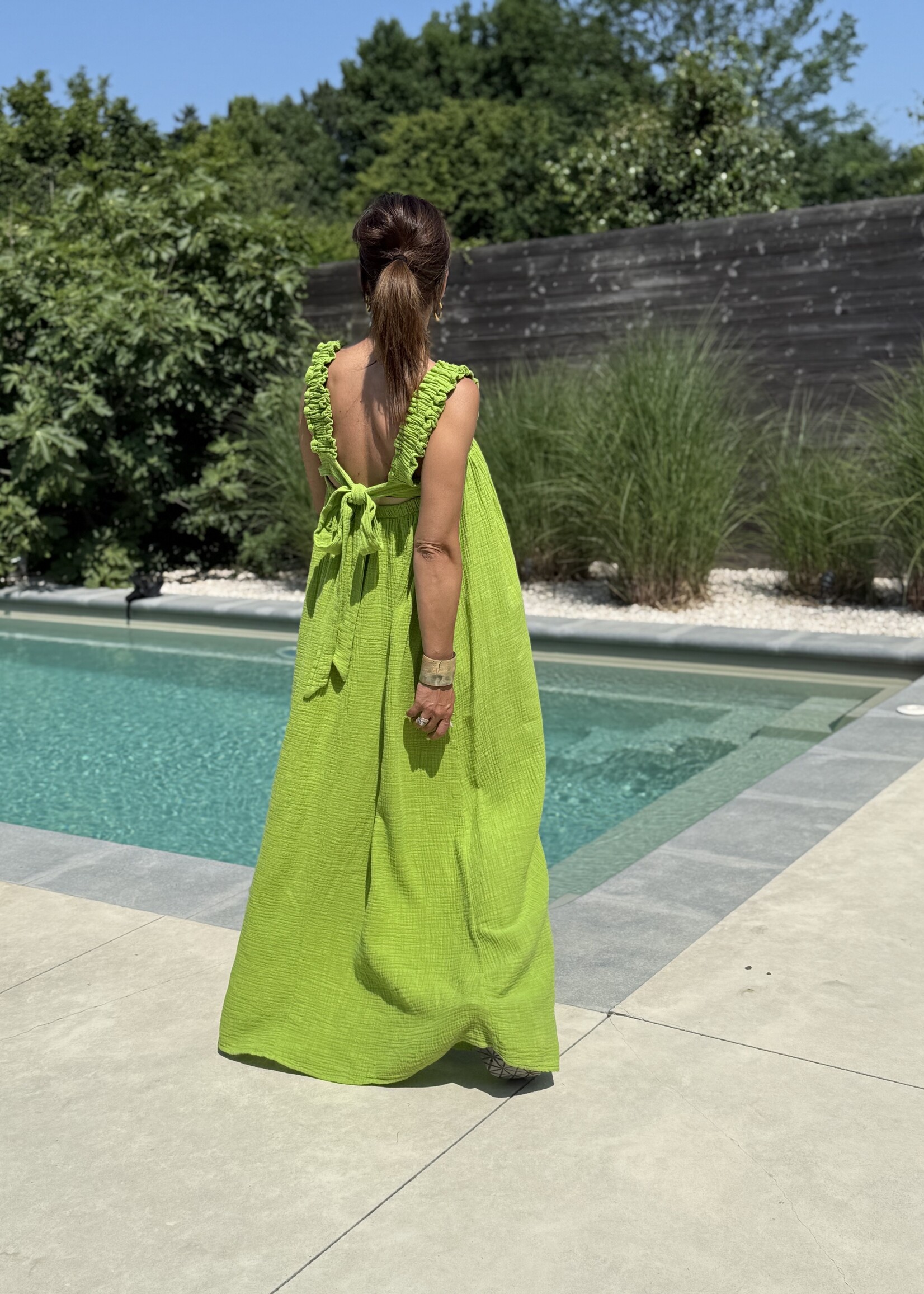 Guts & Goats Antoinette Green Dress