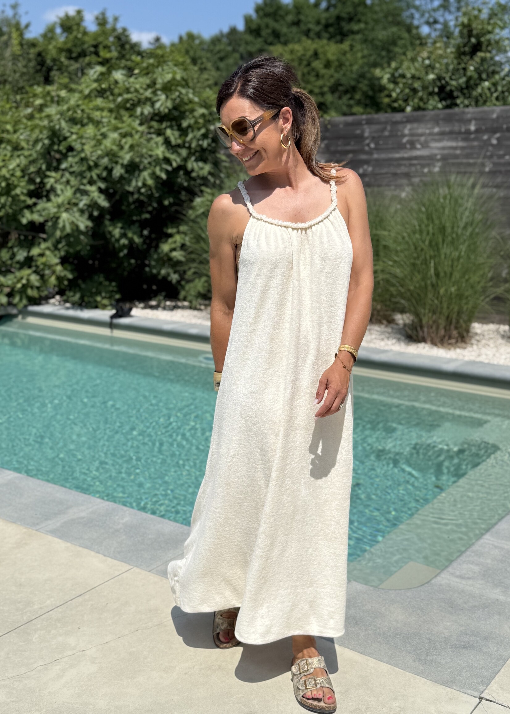Guts & Goats Carol Creme Dress