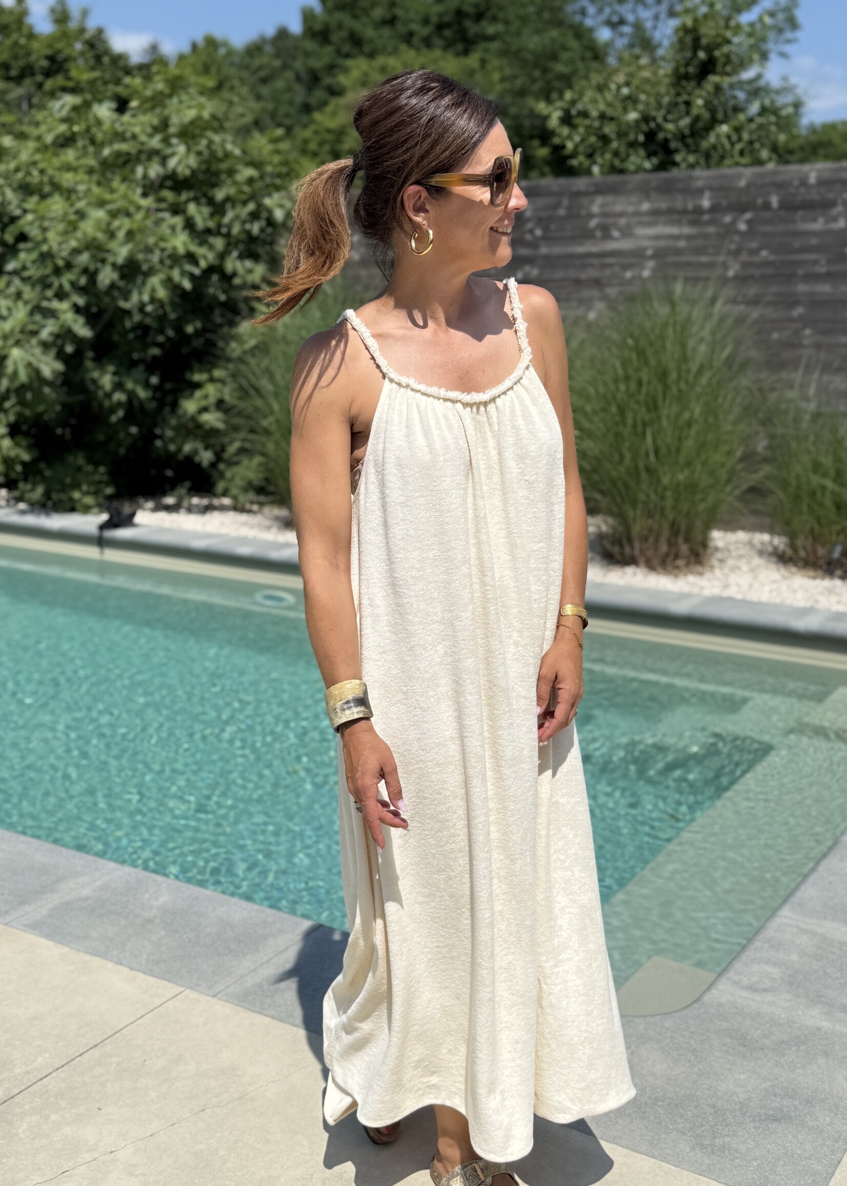 Guts & Goats Carol Creme Dress